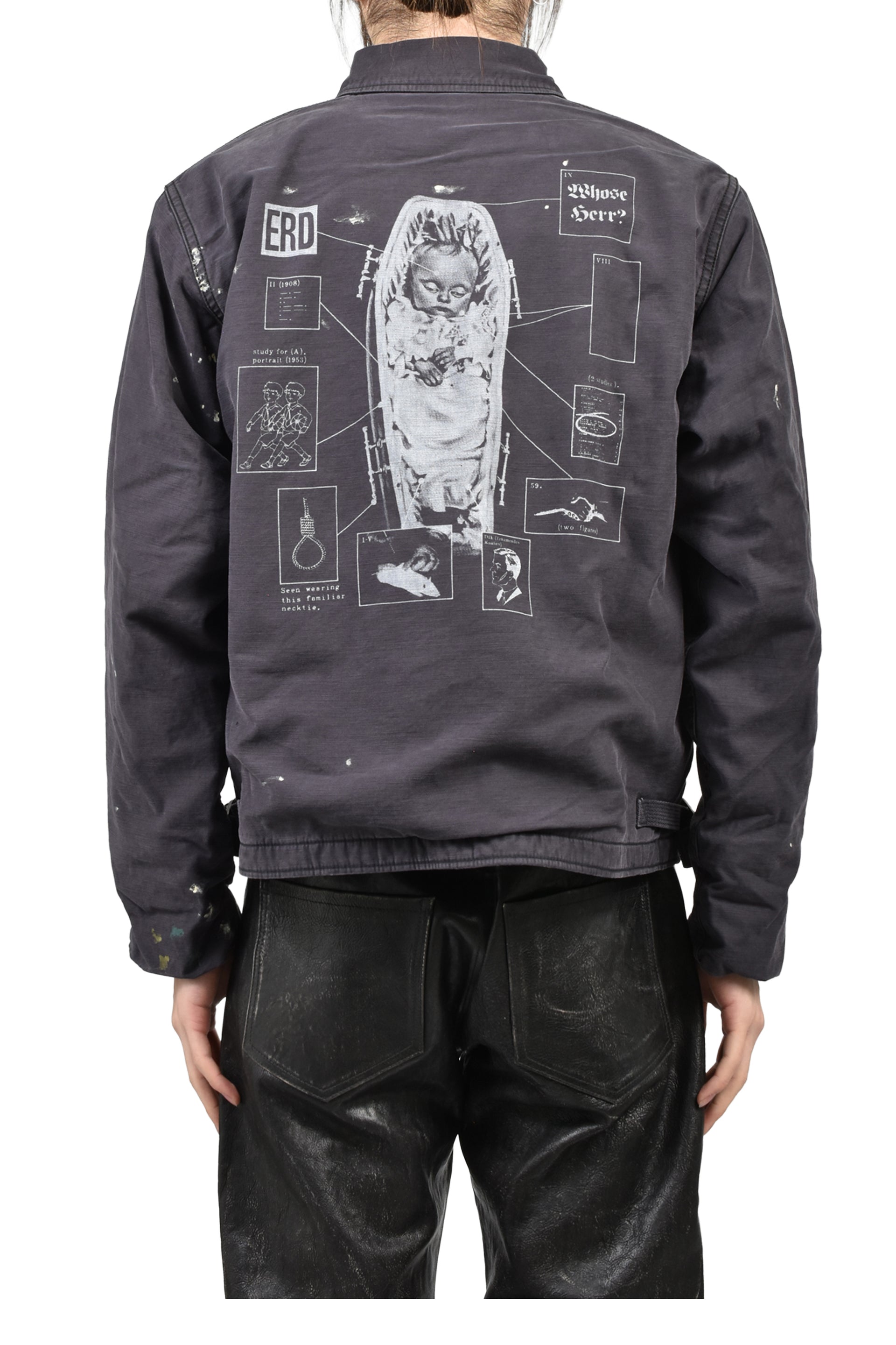 STUDY FOR (A PORTRAIT) N35 JACKET / FADED BLK