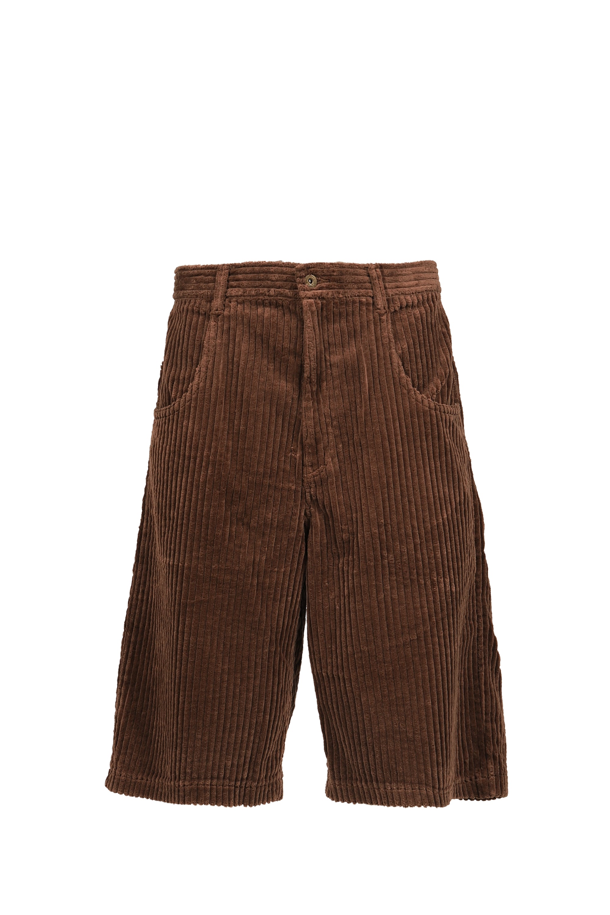 SWJP SS26 JNCORD BAGGY SHORTS / BRW - NUBIAN