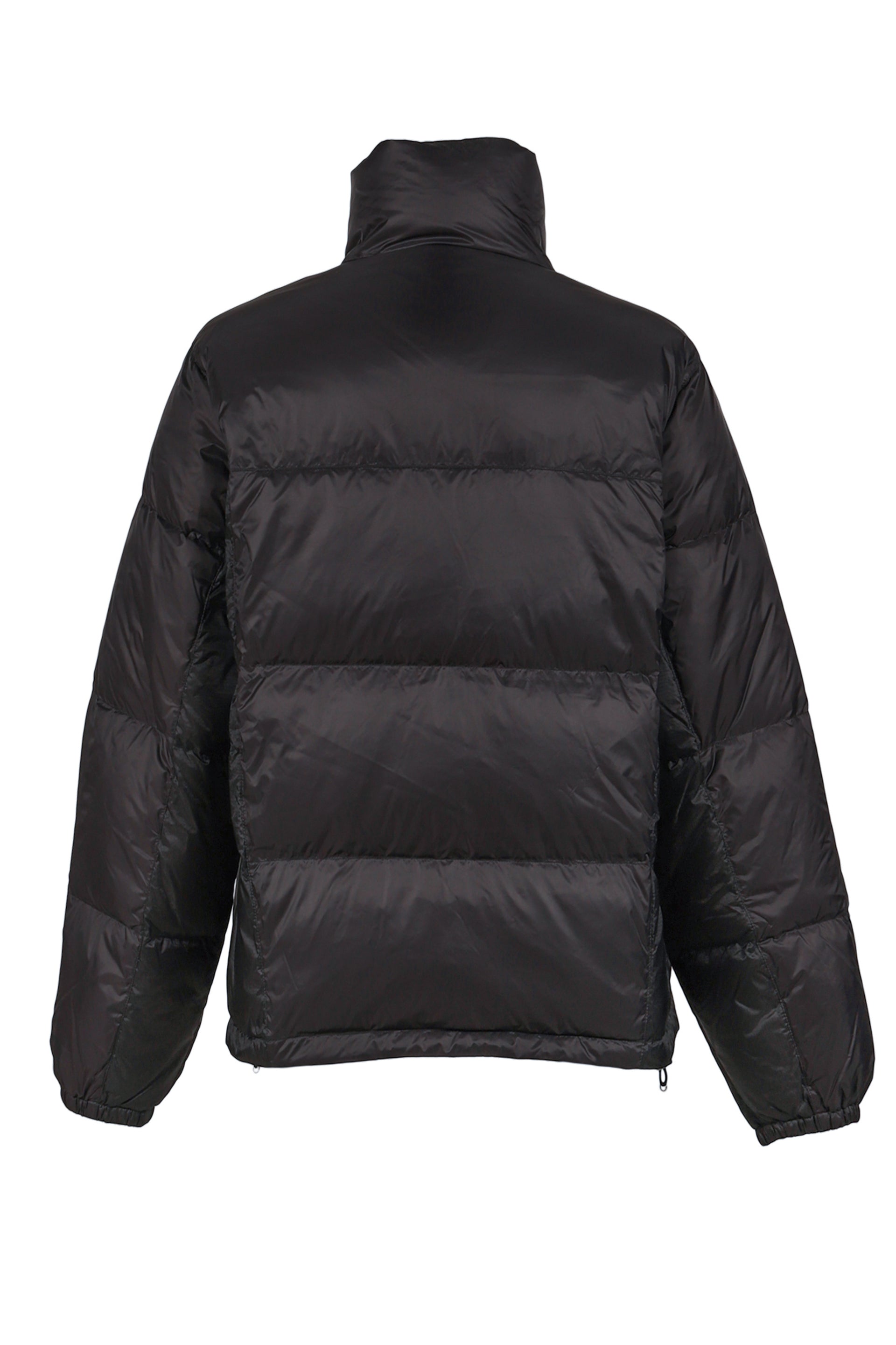 4-ZIP PUFFER JACKET / BLK