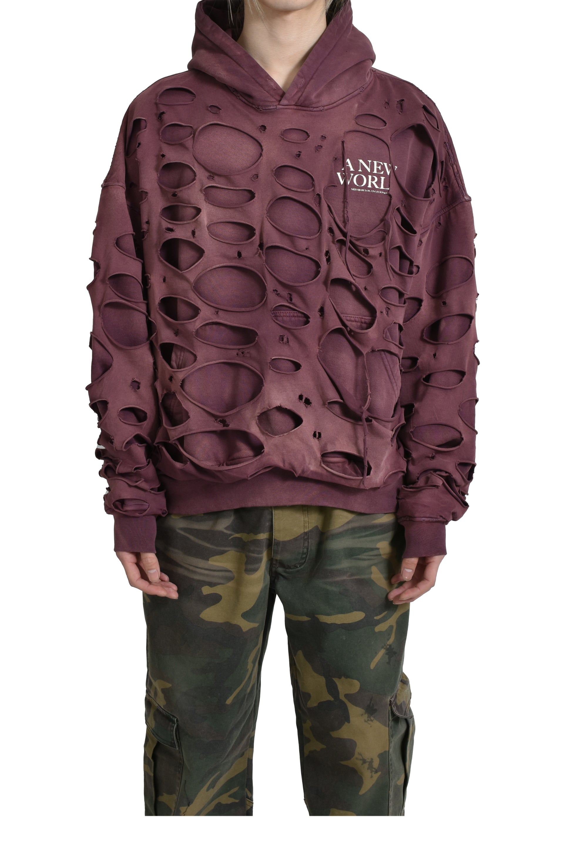 ALEXANDER DIGENOVA A NEW WORLD HOODIE / VINTAGE BUR