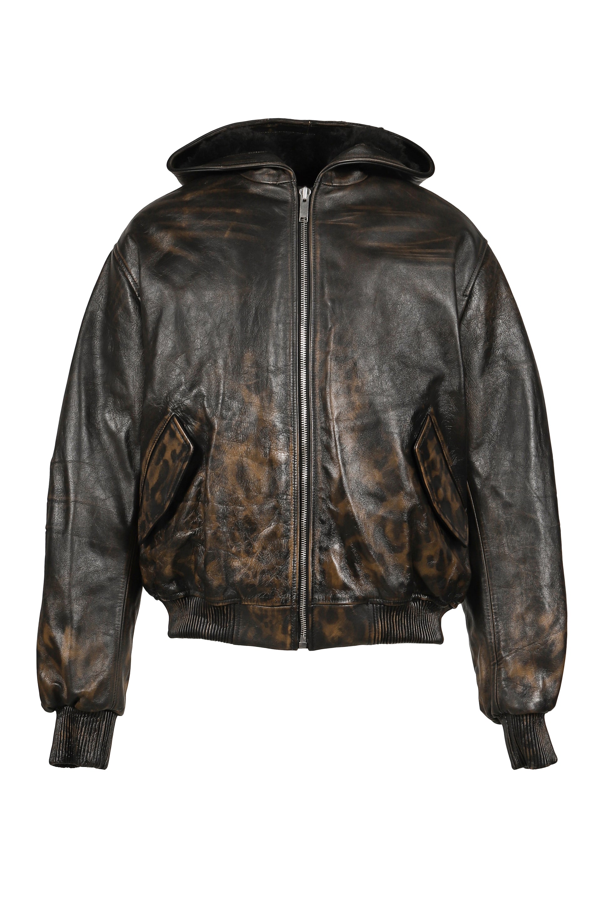 NEW 424 BOMBER / BLK CHEETAH