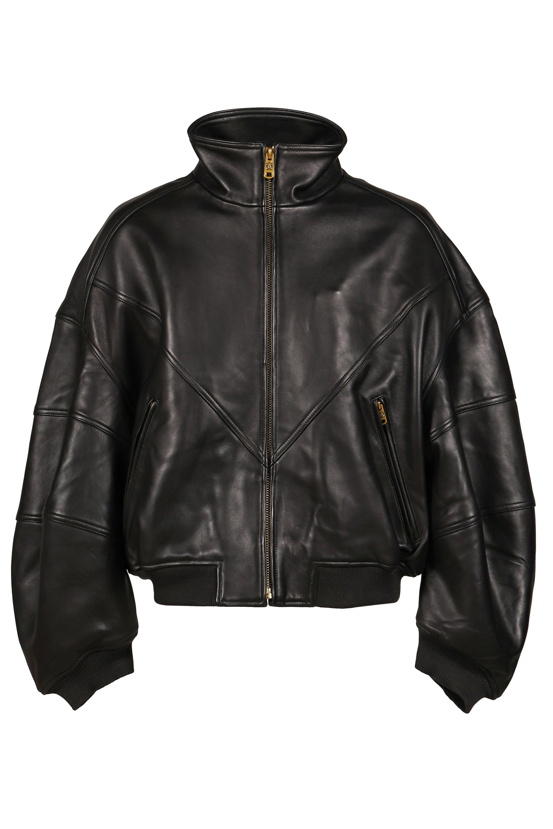 RUFF RIDER LEATHER JACKET / BLK