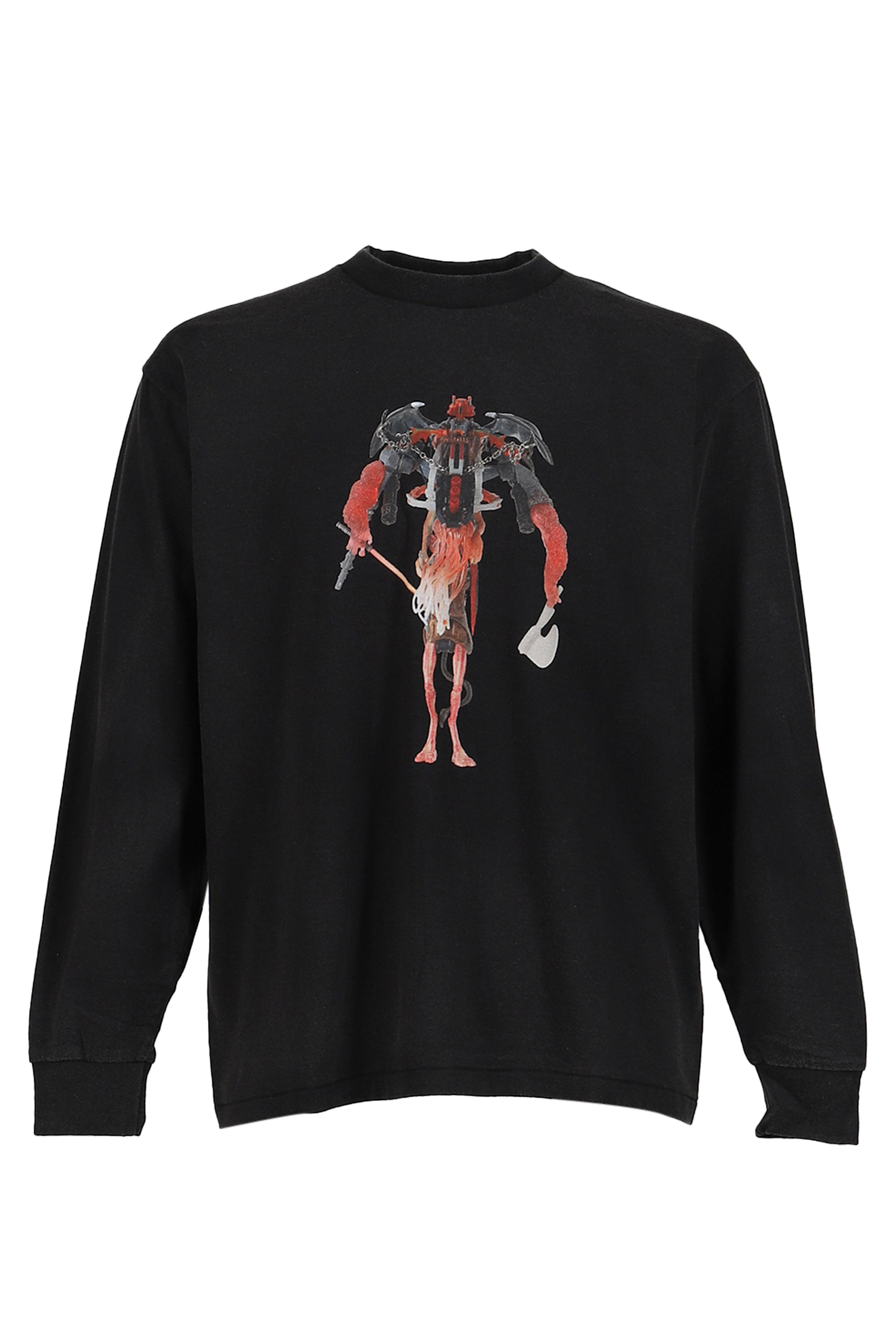 HEARTWORK L/S TEE / BLACK