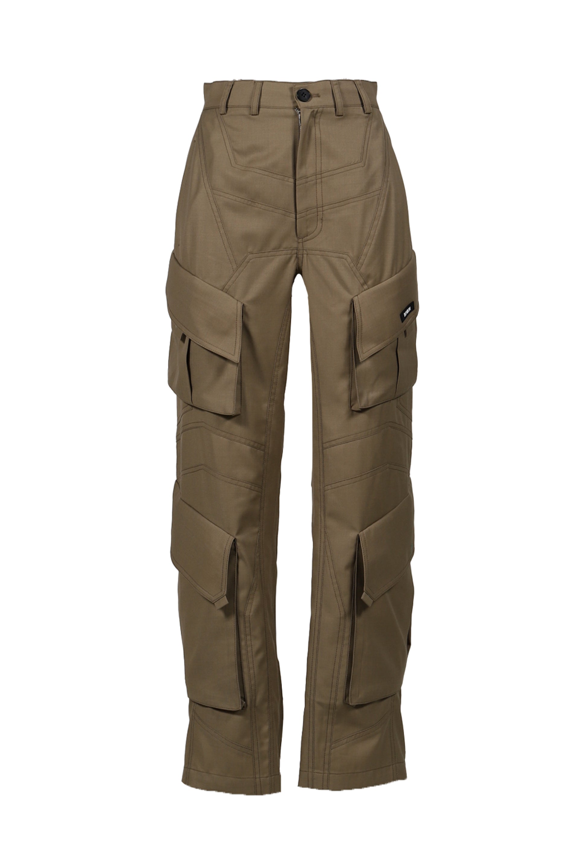 BONBOM ROSE CARGO PANTS / BEIGE