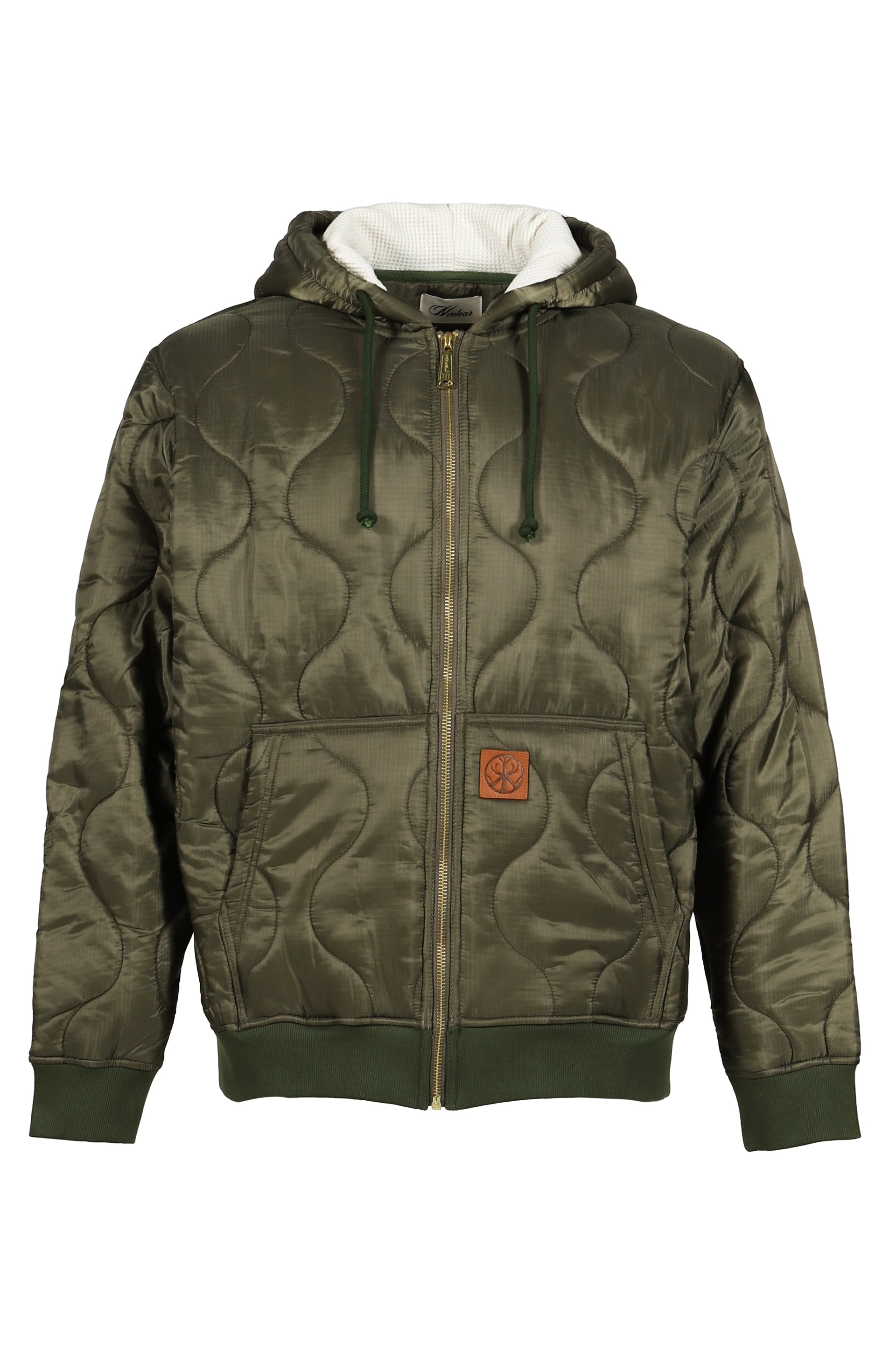 LINER ZIP HOODIE / KHAKI