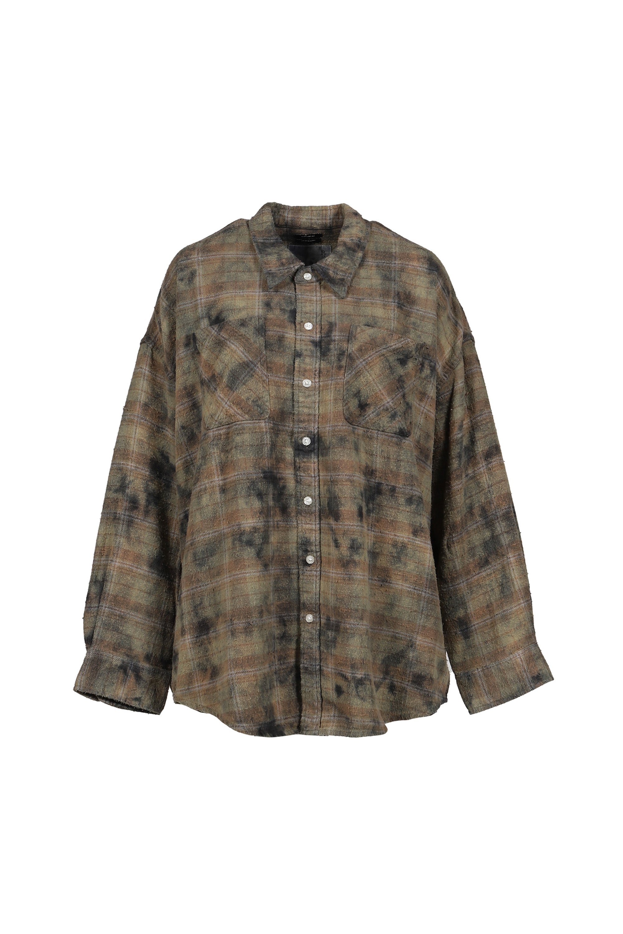 R13 アールサーティーン SS26 DROP NECK WORKSHIRT / BLEACHED R13 アールサーティーン SS26 DROP NECK WORKSHIRT / BLEACHED