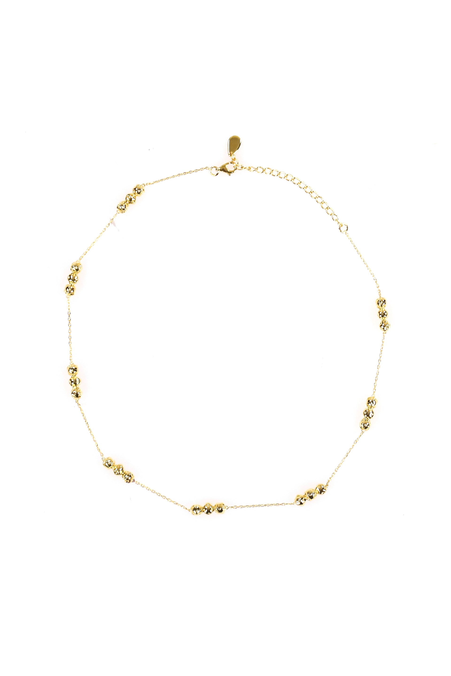 Le Mandorle MINI TRIPLE BOX NECKLACE / GOLD