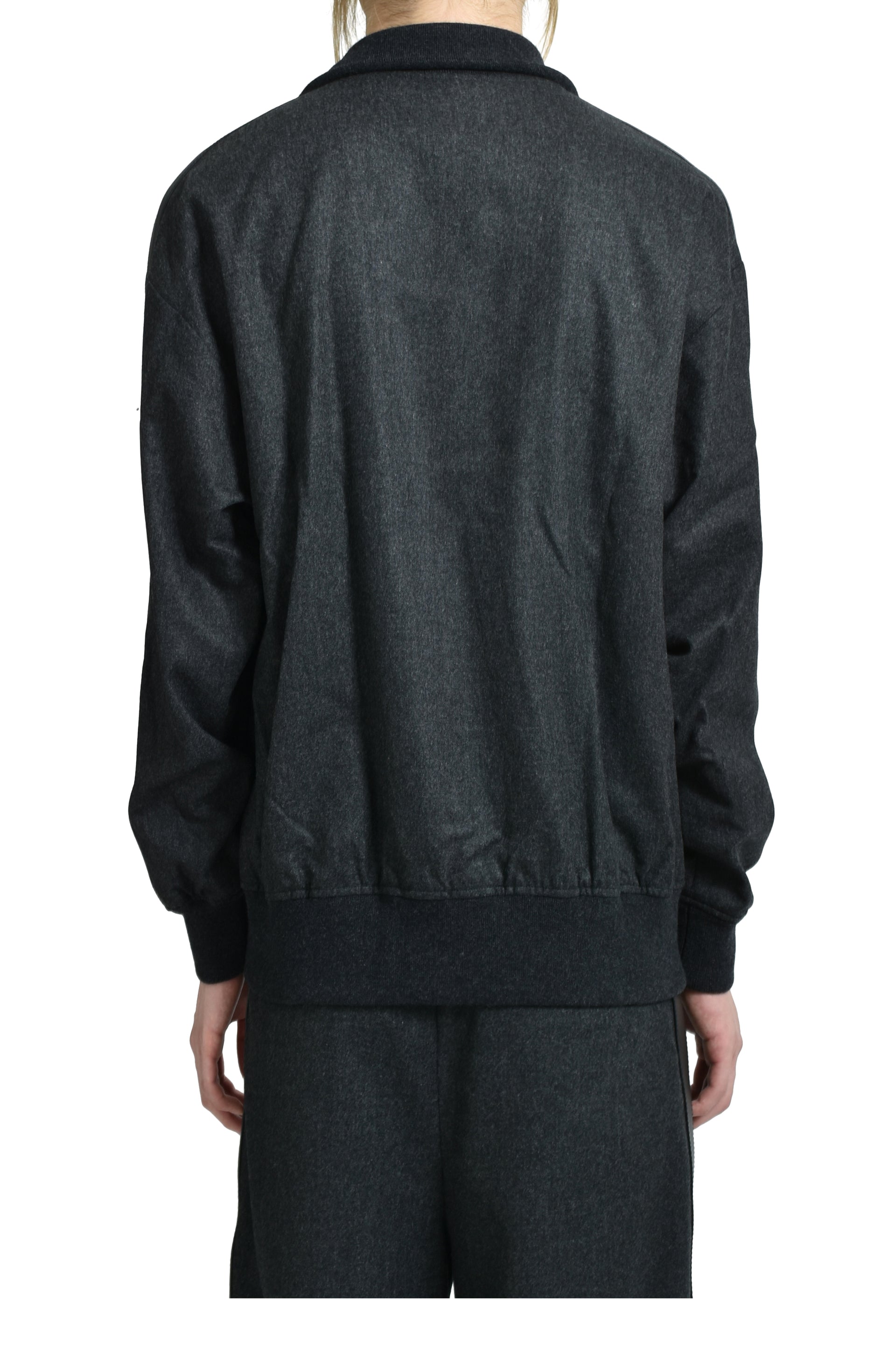 TRACKSUIT JACKET / CHA MELANGE