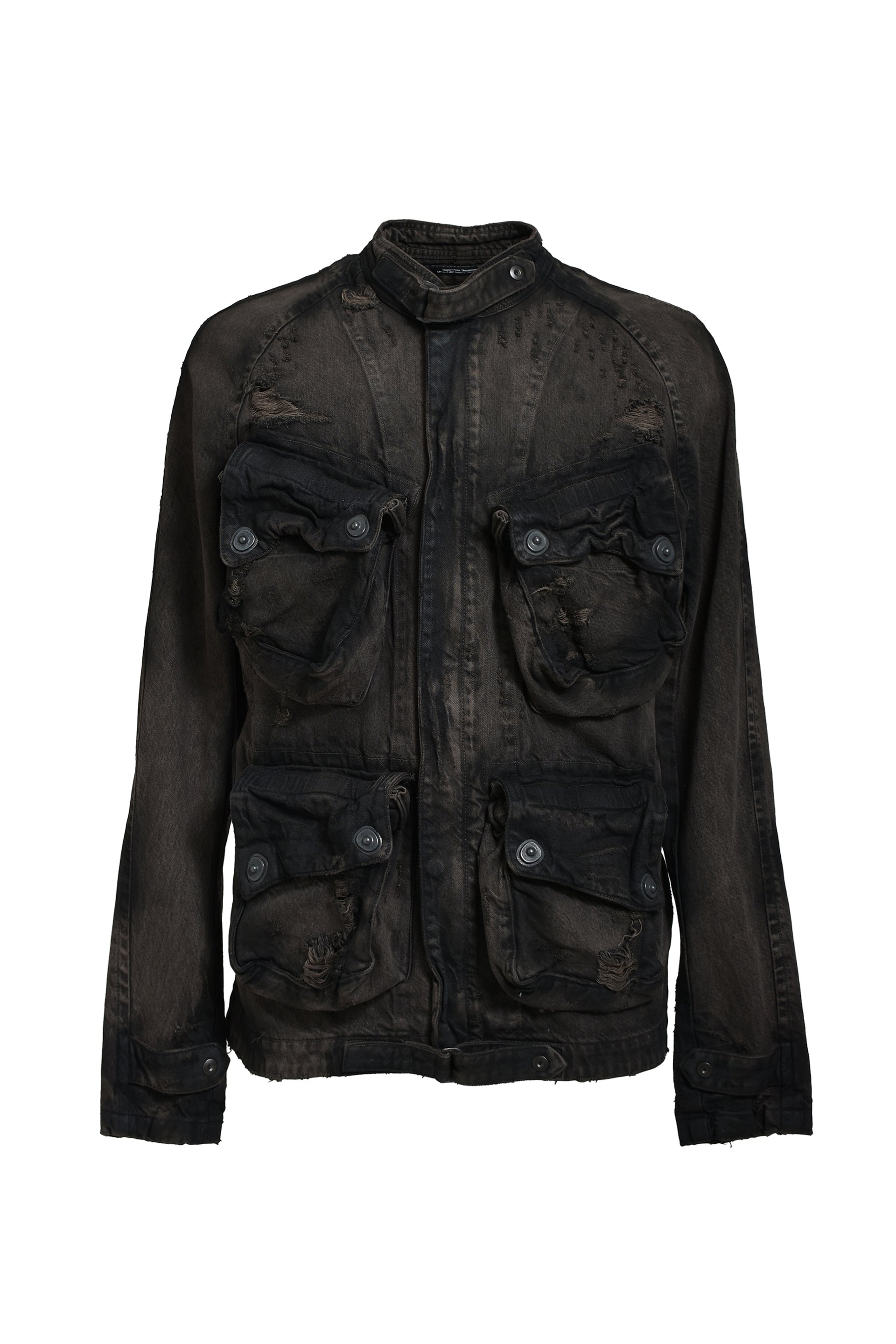 12OZ DENIM BLOUSON / D.BRW