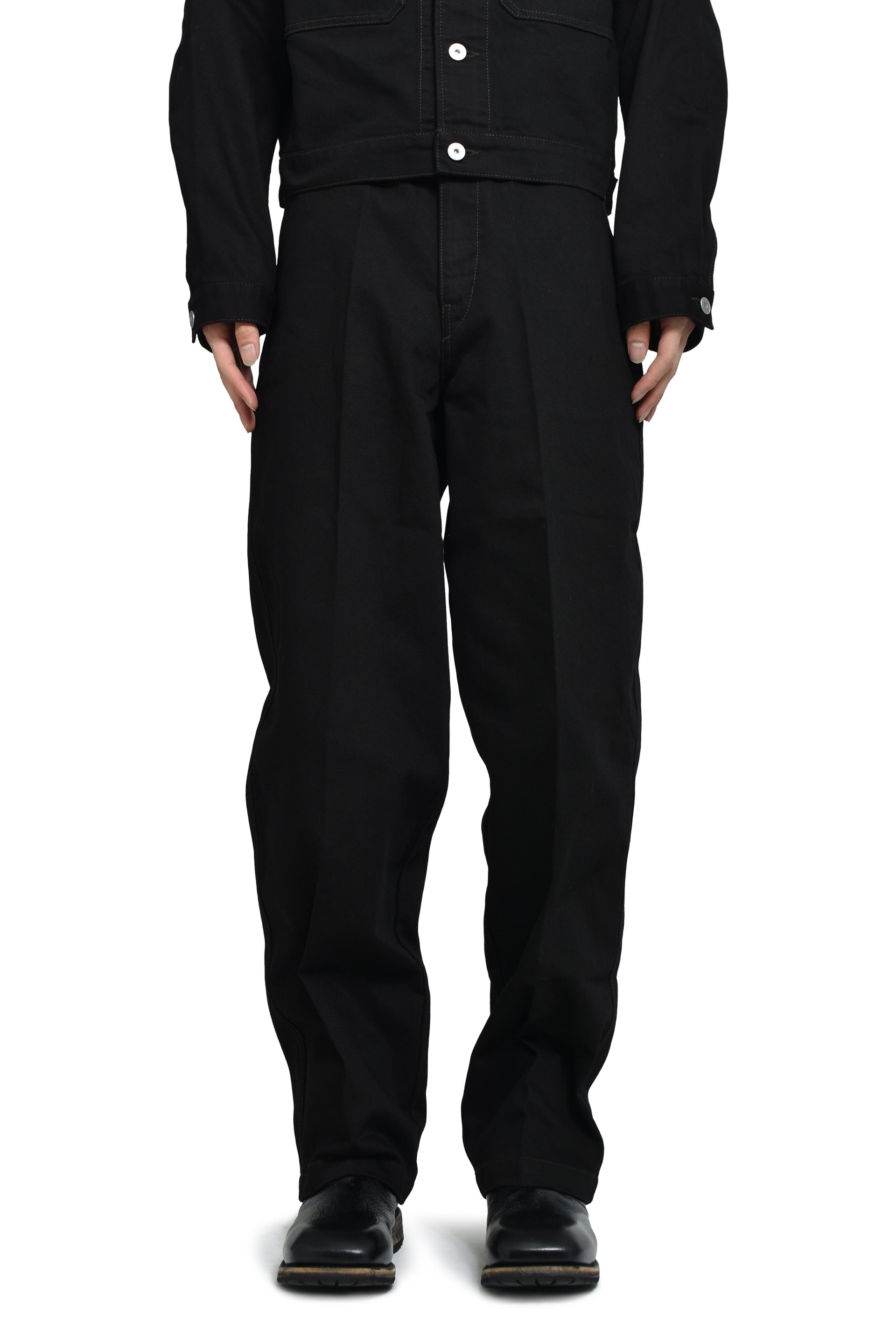 MAXI BARREL WORKWEAR PANTS / BLK