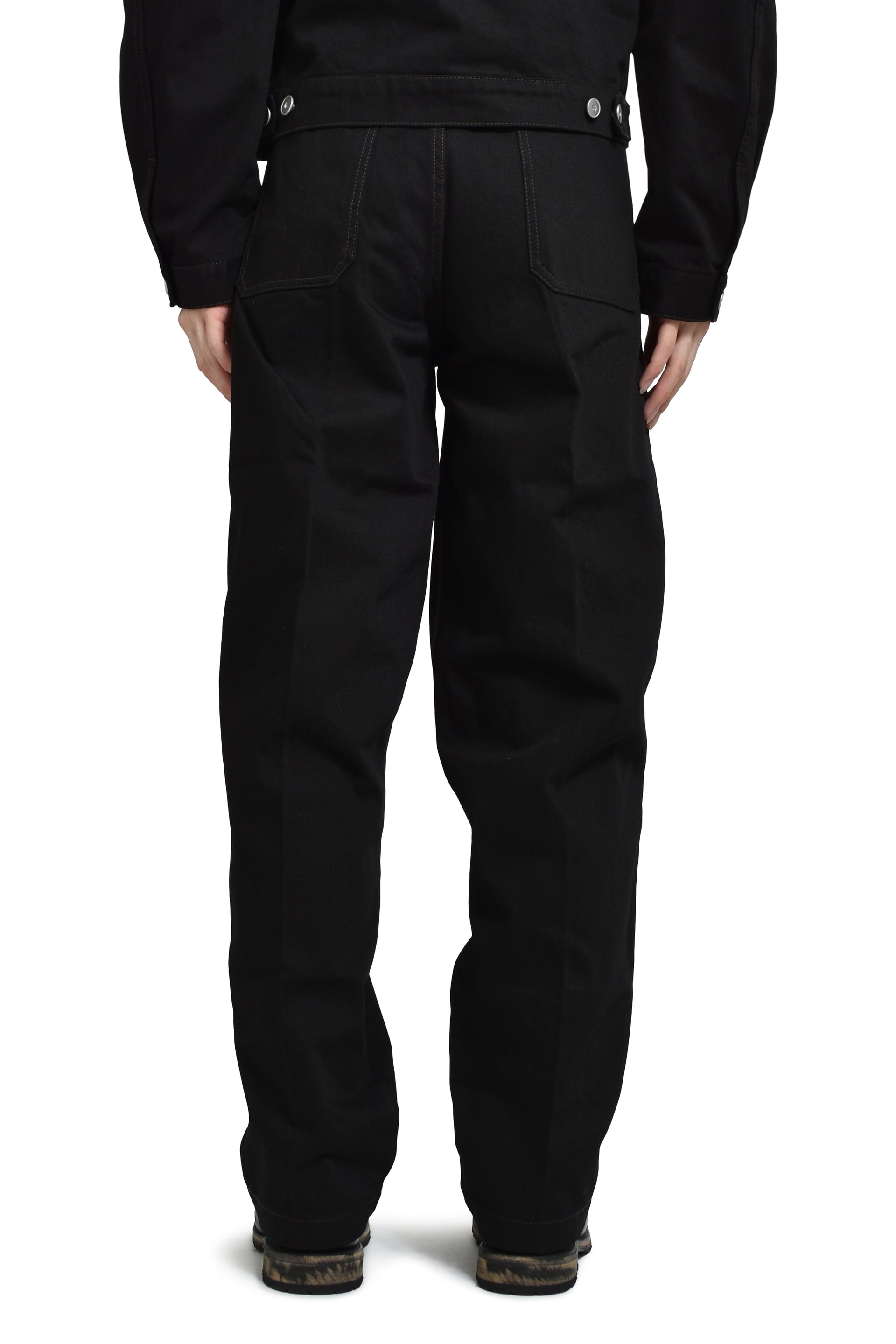 MAXI BARREL WORKWEAR PANTS / BLK