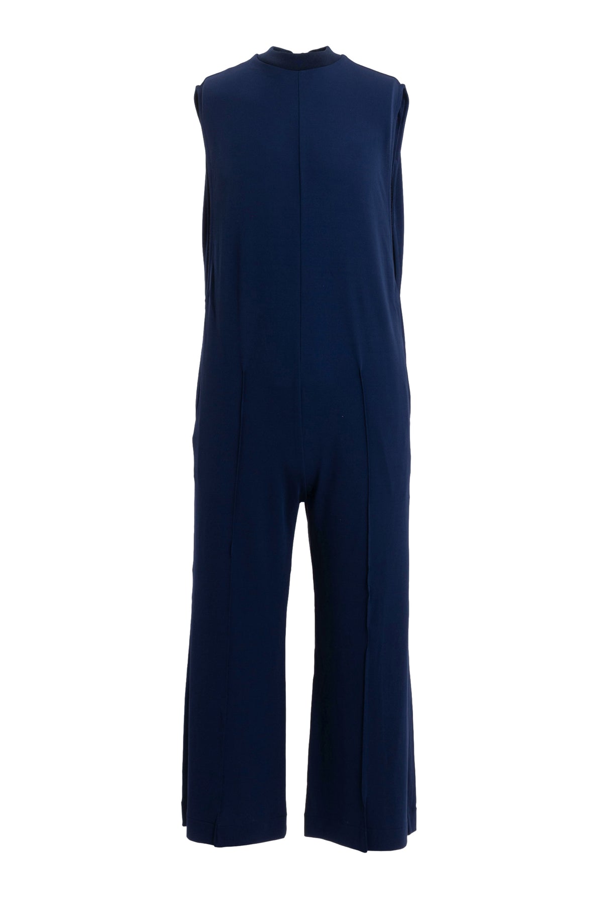 SMOOTH JERSEY JUMPSUIT / NVY