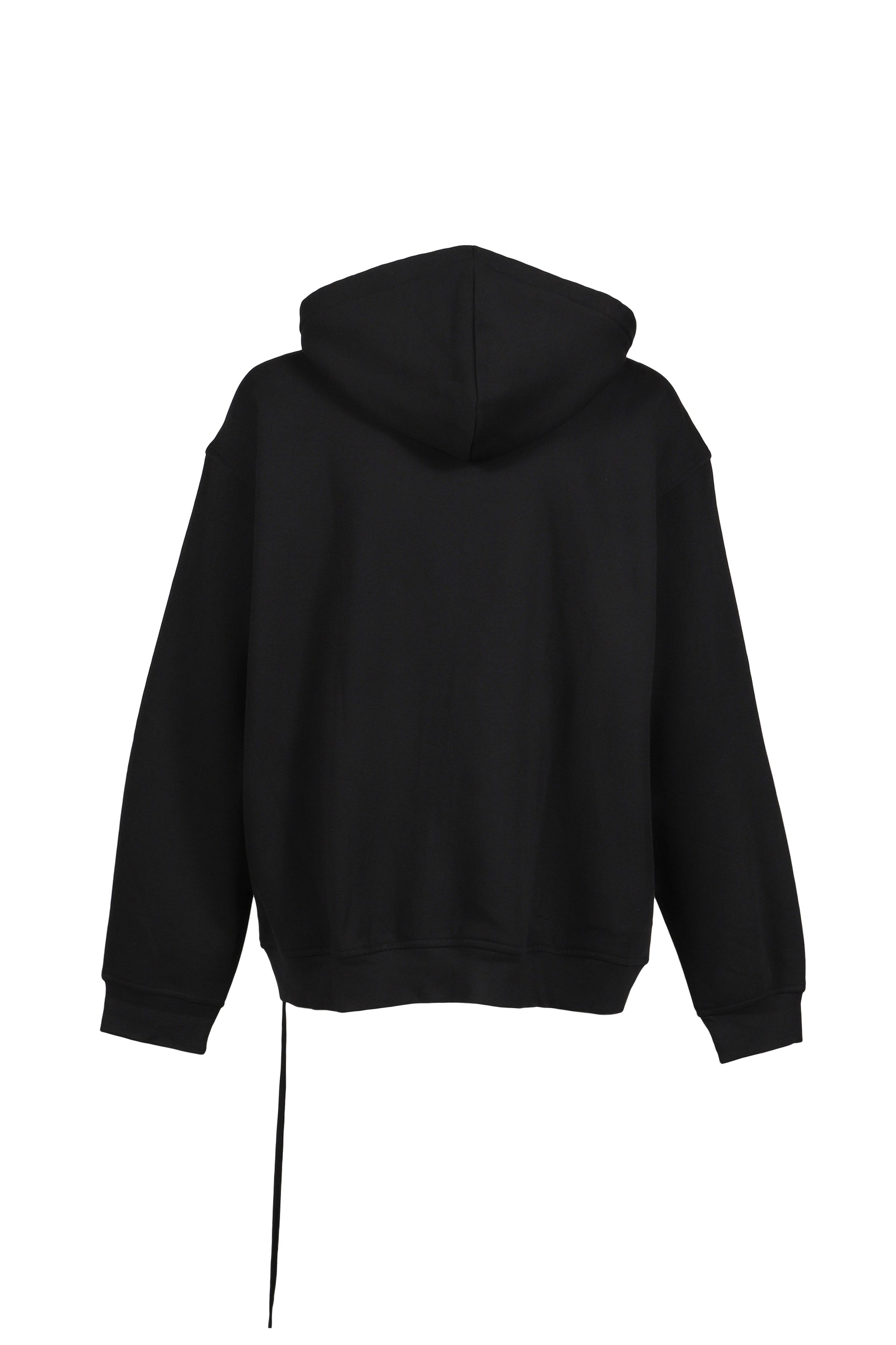 BUNNY ZIP UP HOODIE BLACK FLEECE / BLK