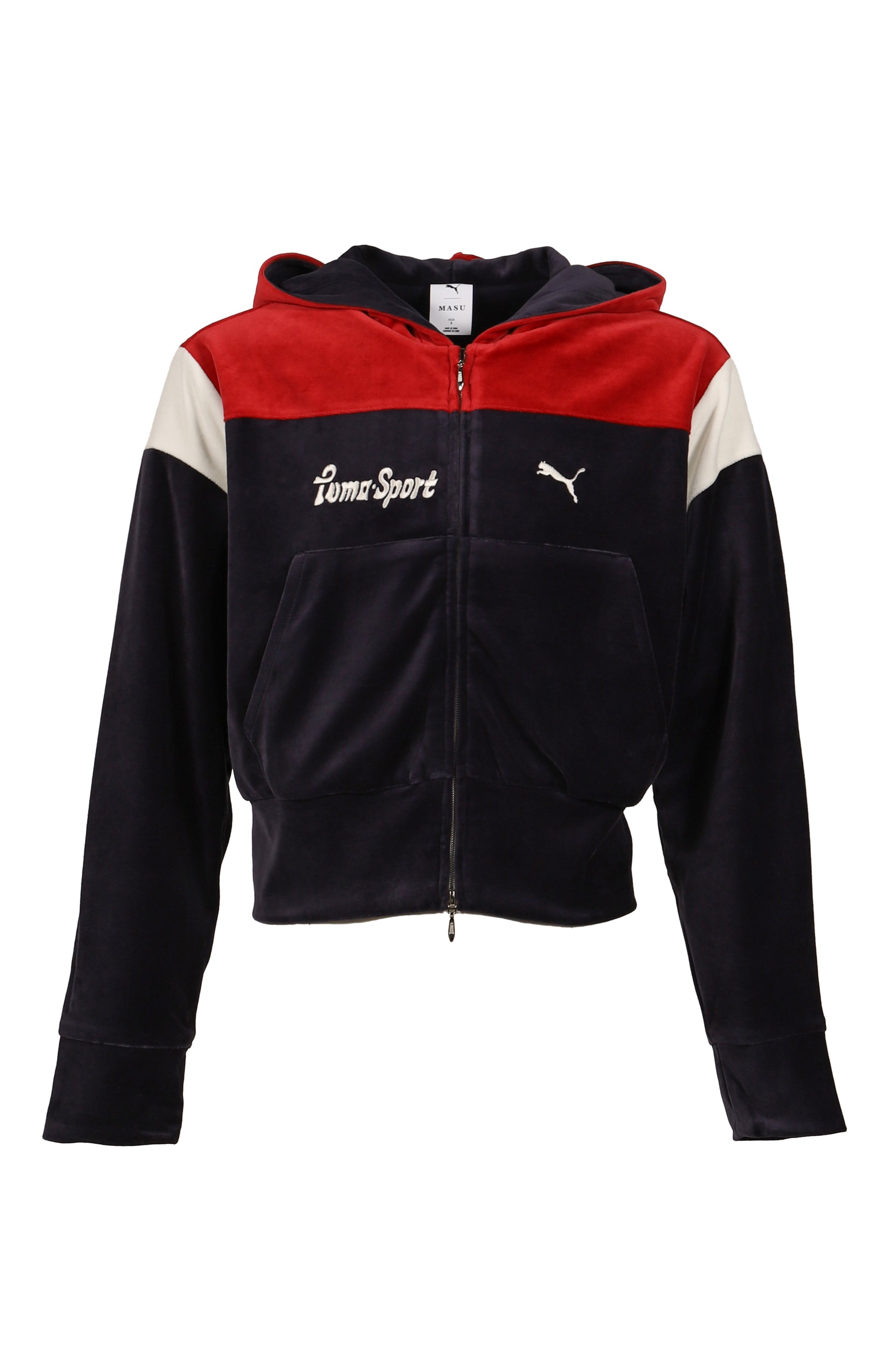 T7 SHORT TRACK HOODIE / DRK NVY