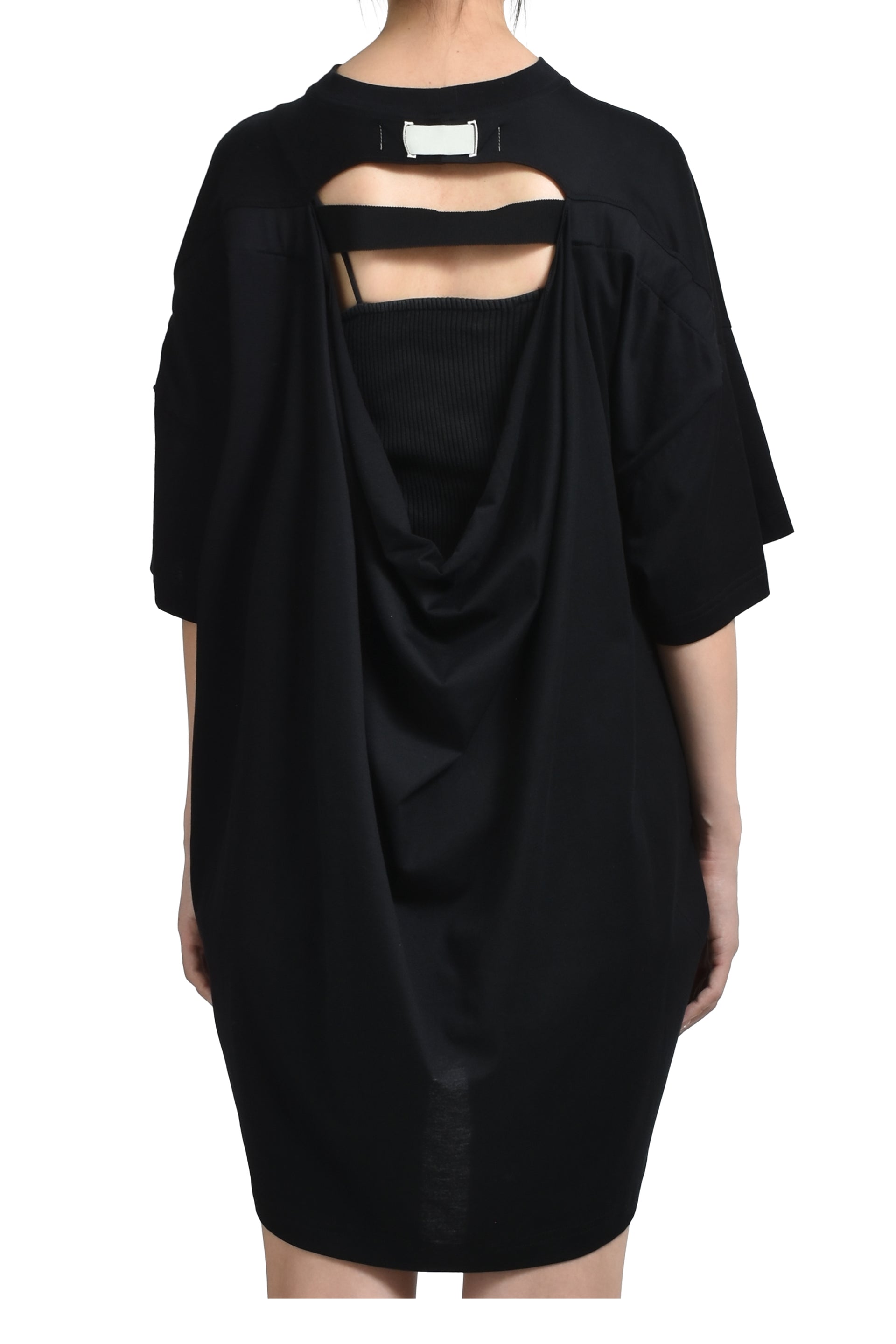 OPEN BACK DRESS / BLK