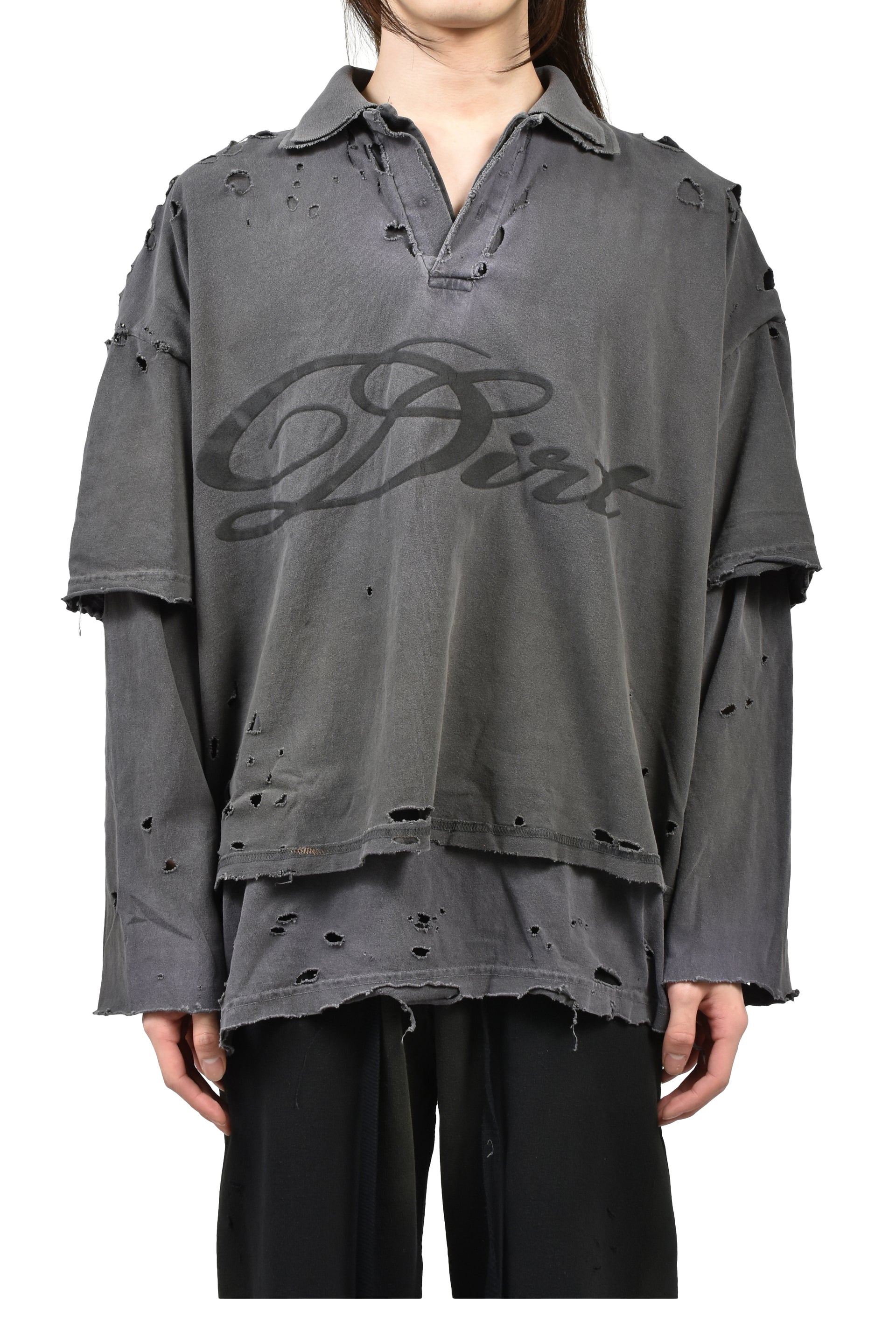 FRAT LONG SLEEVE / DIRT WARM WARM BRUISE