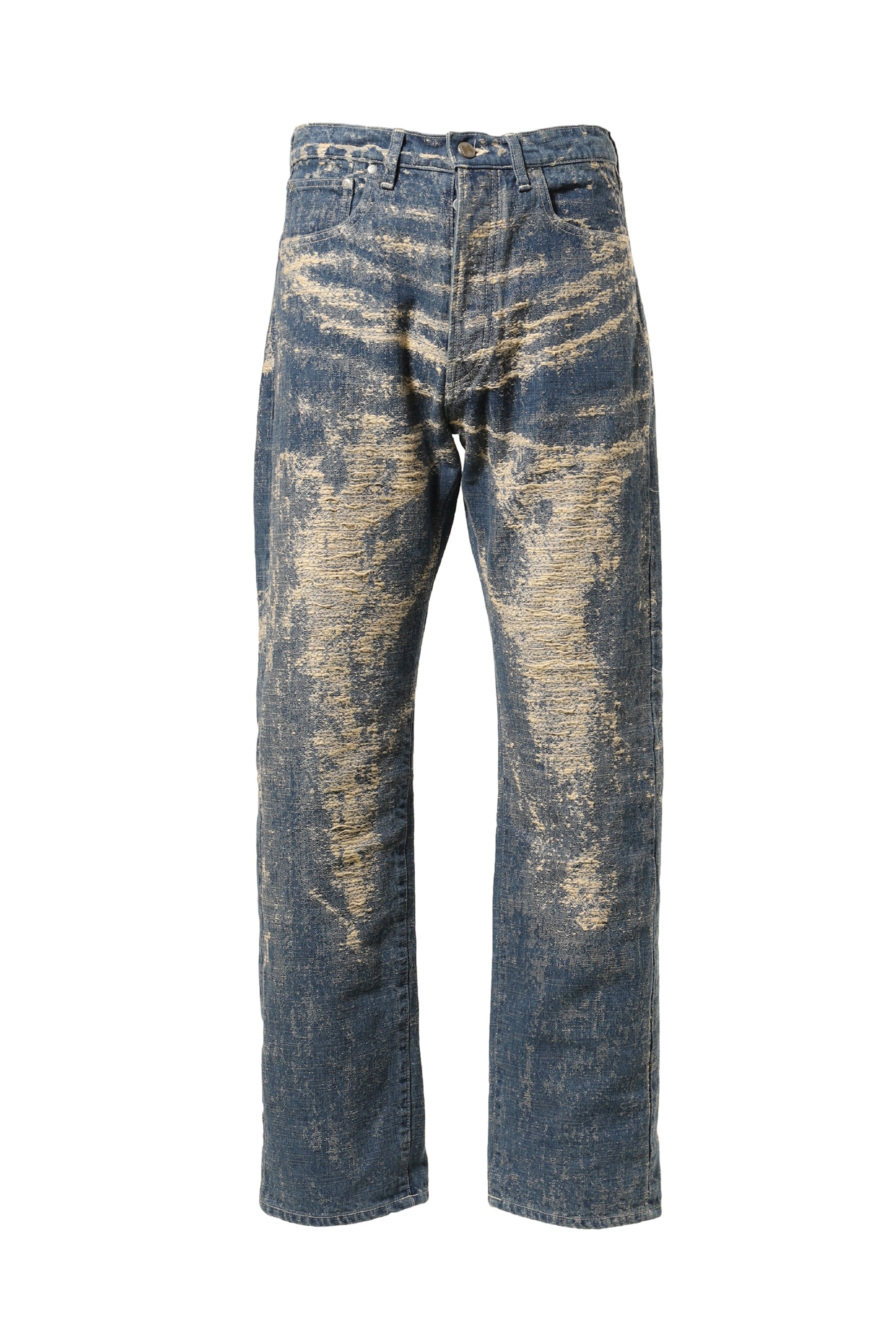 TAAKK REGULAR DENIM PANTS / IND BLEACH