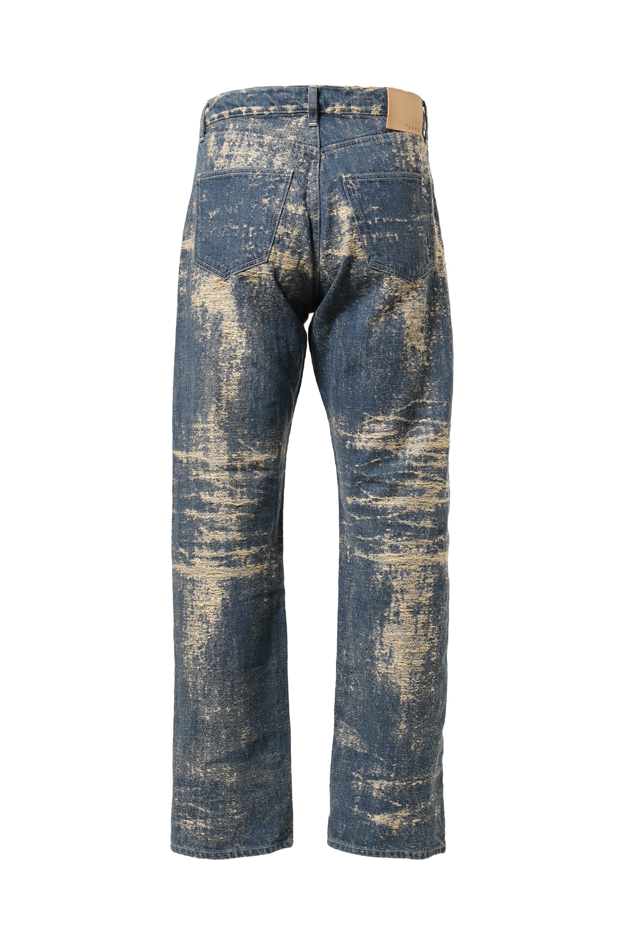 TAAKK REGULAR DENIM PANTS / IND BLEACH