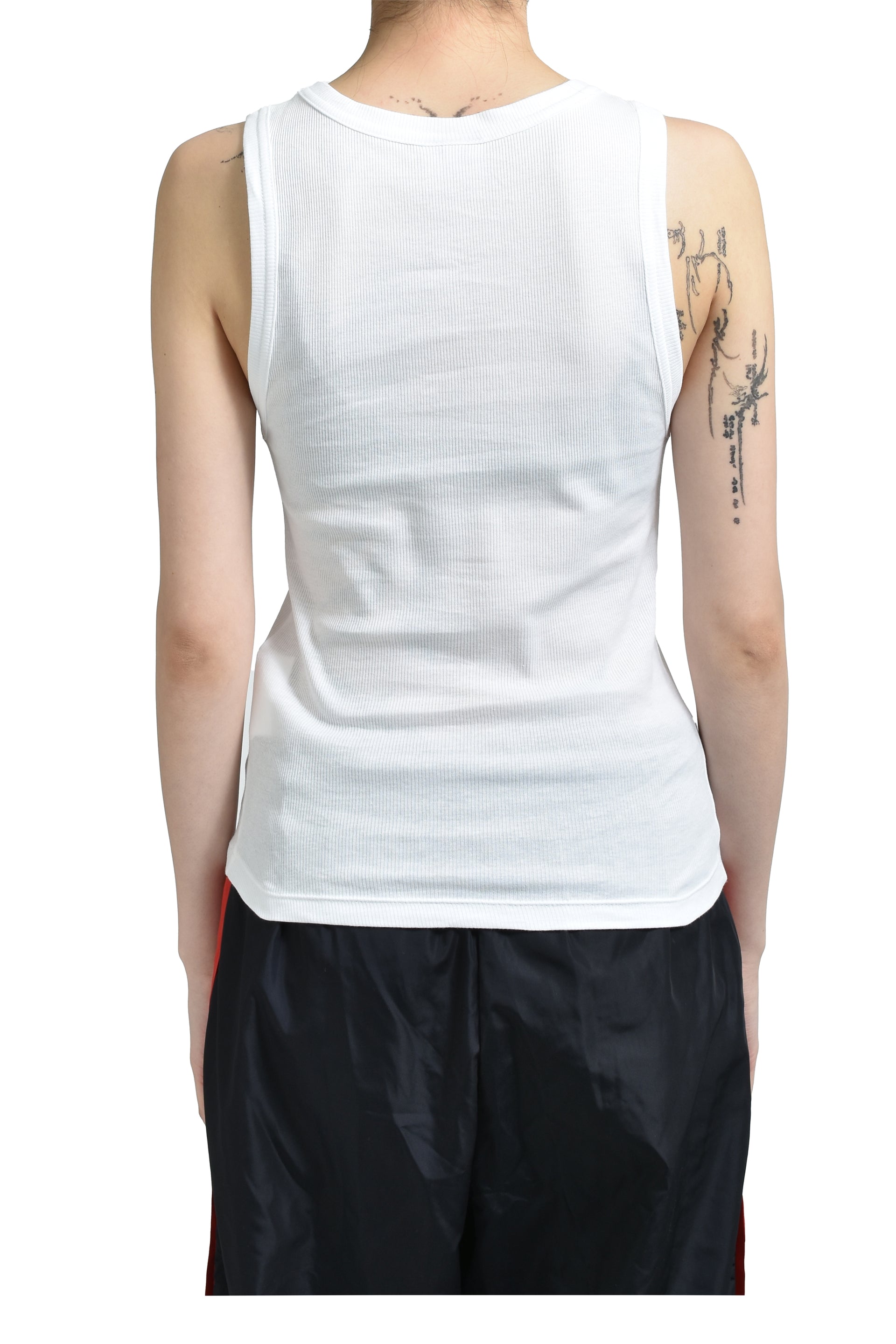 I LOVE PARTY TANK TOP KNIT / WHT