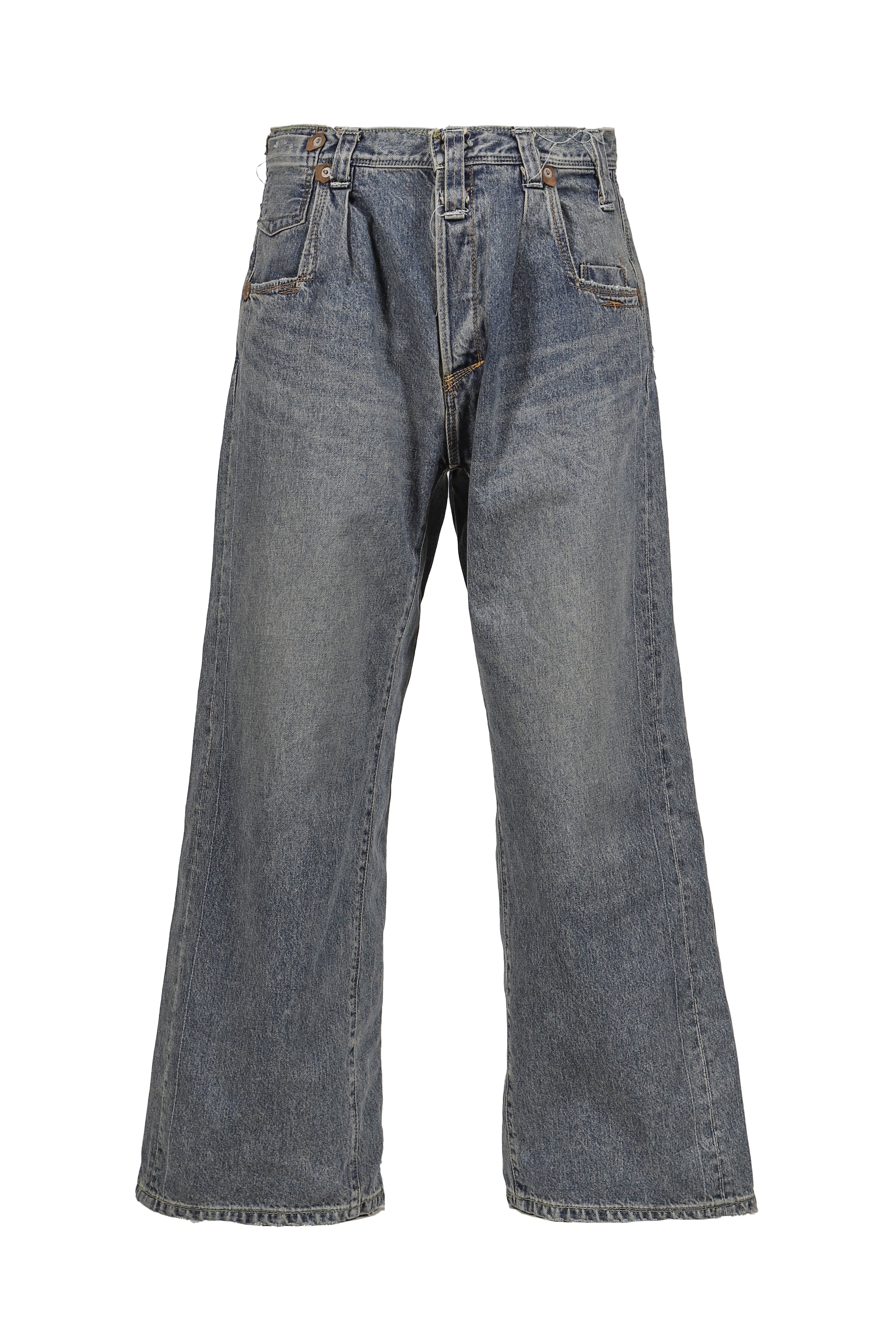 DAIRIKU ダイリク FW25 FREE STICH DRAIPING WIDE PANTS / IND