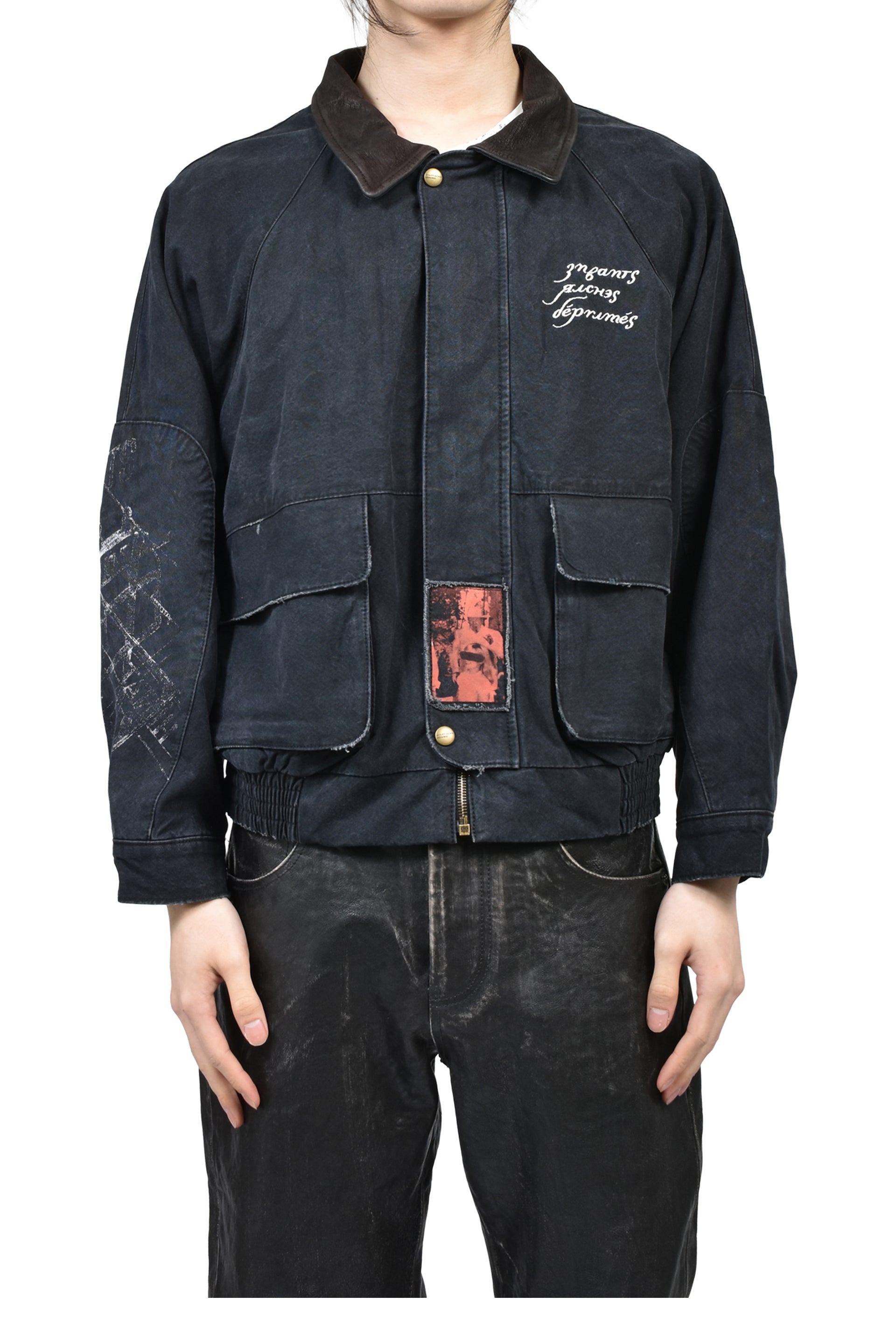 CONSTRUCTIVIST HUNTING JACKET / FADED BLK