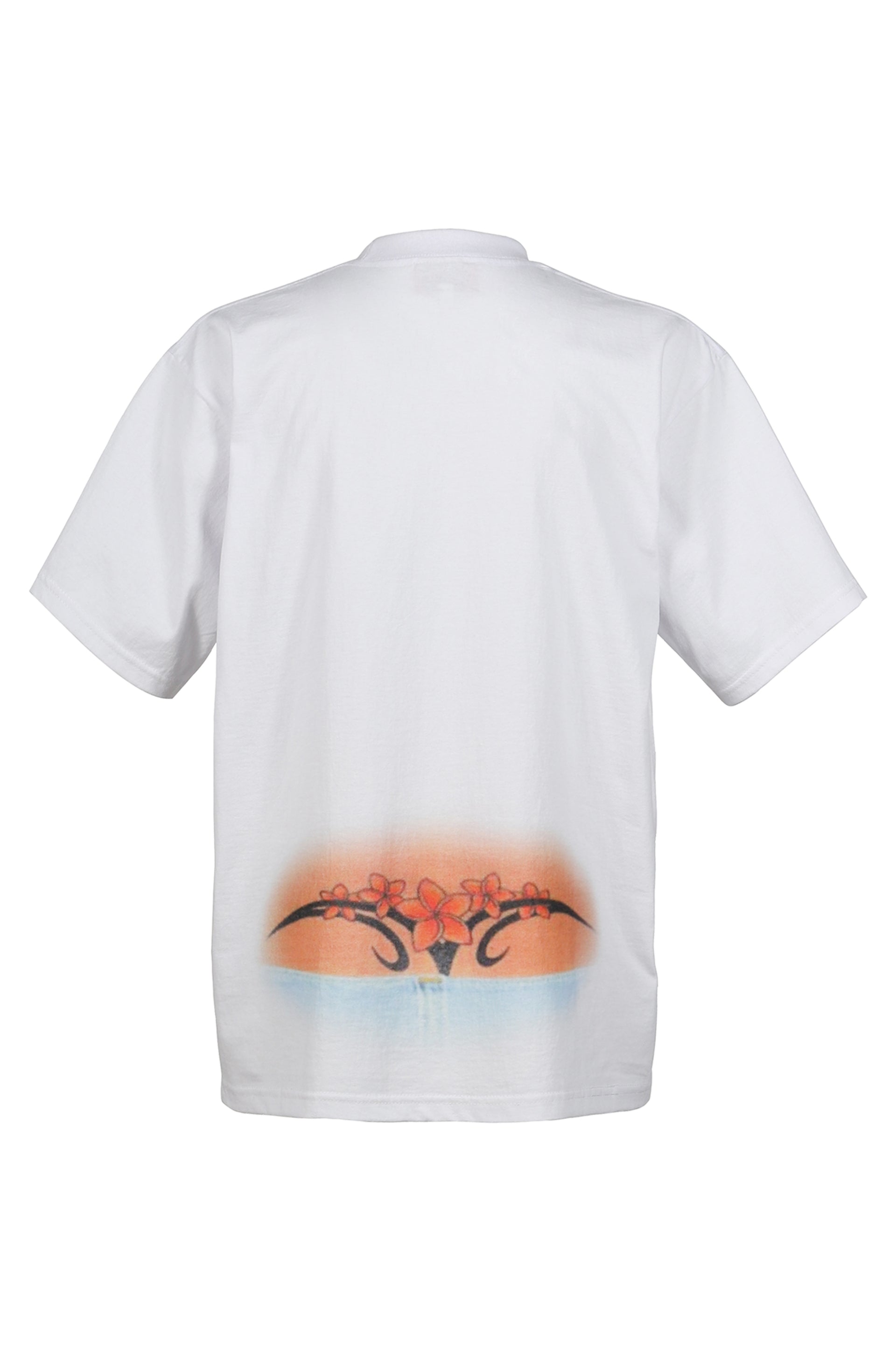TRAMP STAMP T-SHIRT / WHT
