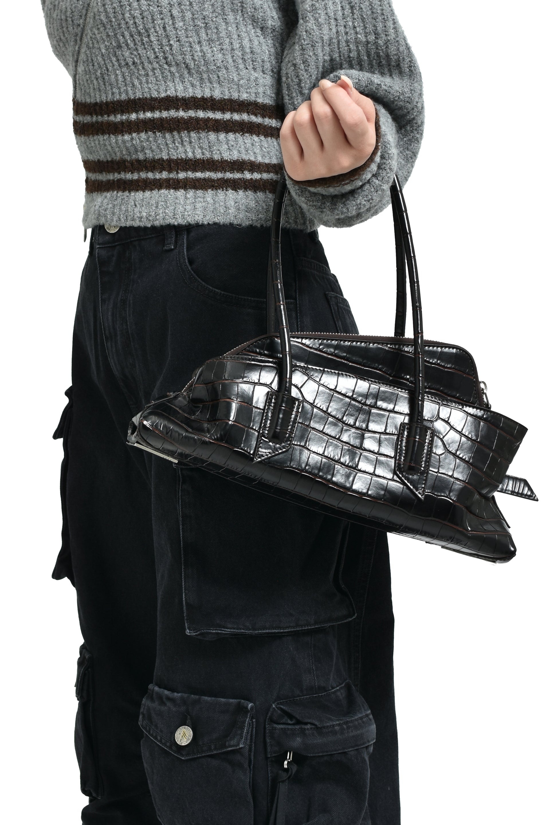 LA PASSEGGIATA SMALL TOP HANDLE / BROWN