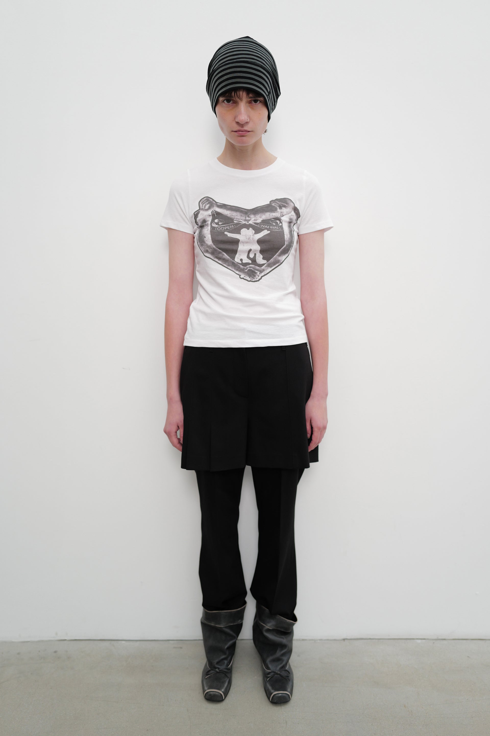 Open YY OVERLAY PANTS / BLK