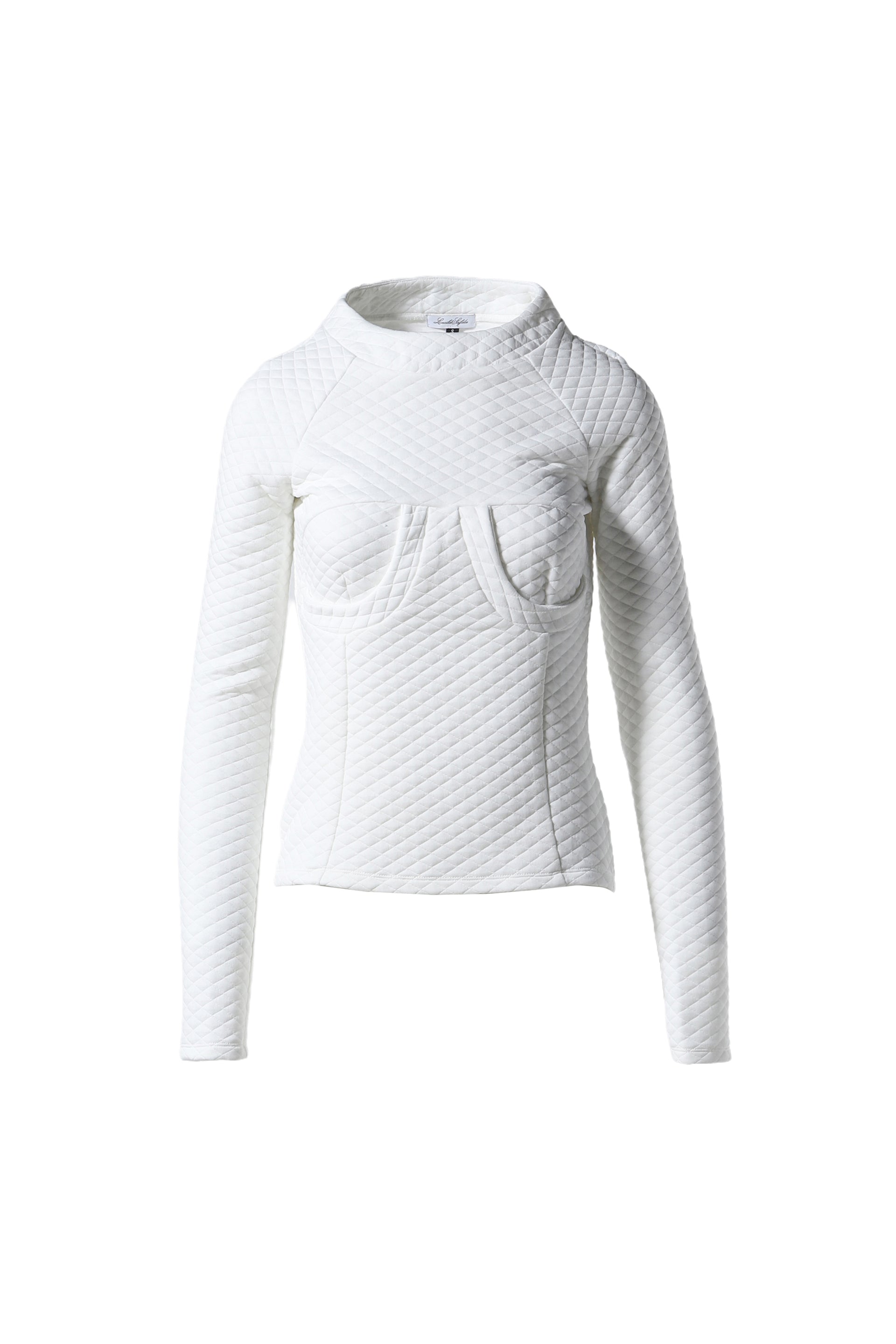 Lucila Safdie DAKOTA TOP QUILTED WHITE / WHT