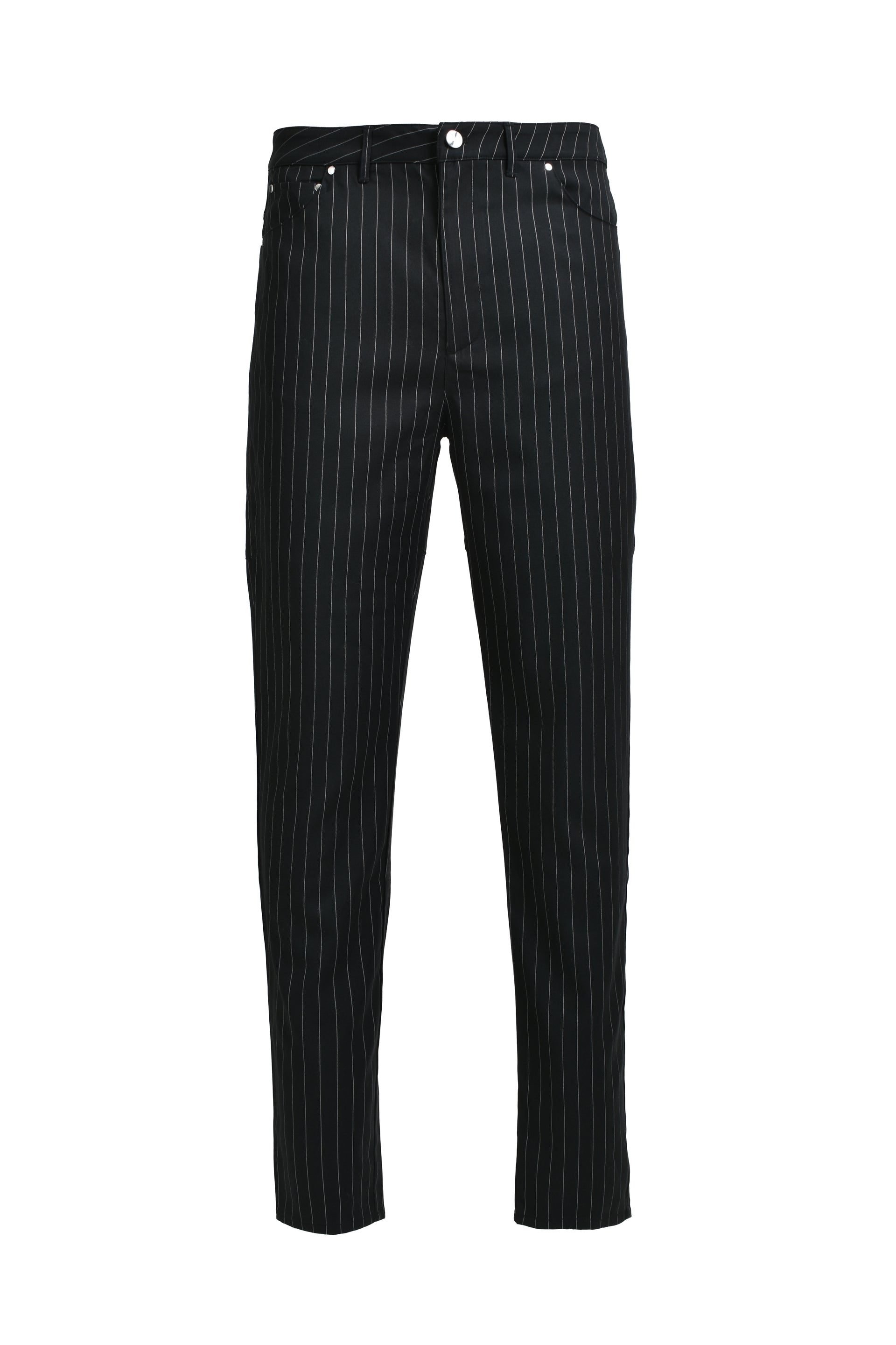 LAST NEST STRIPE TROUSER / BLK