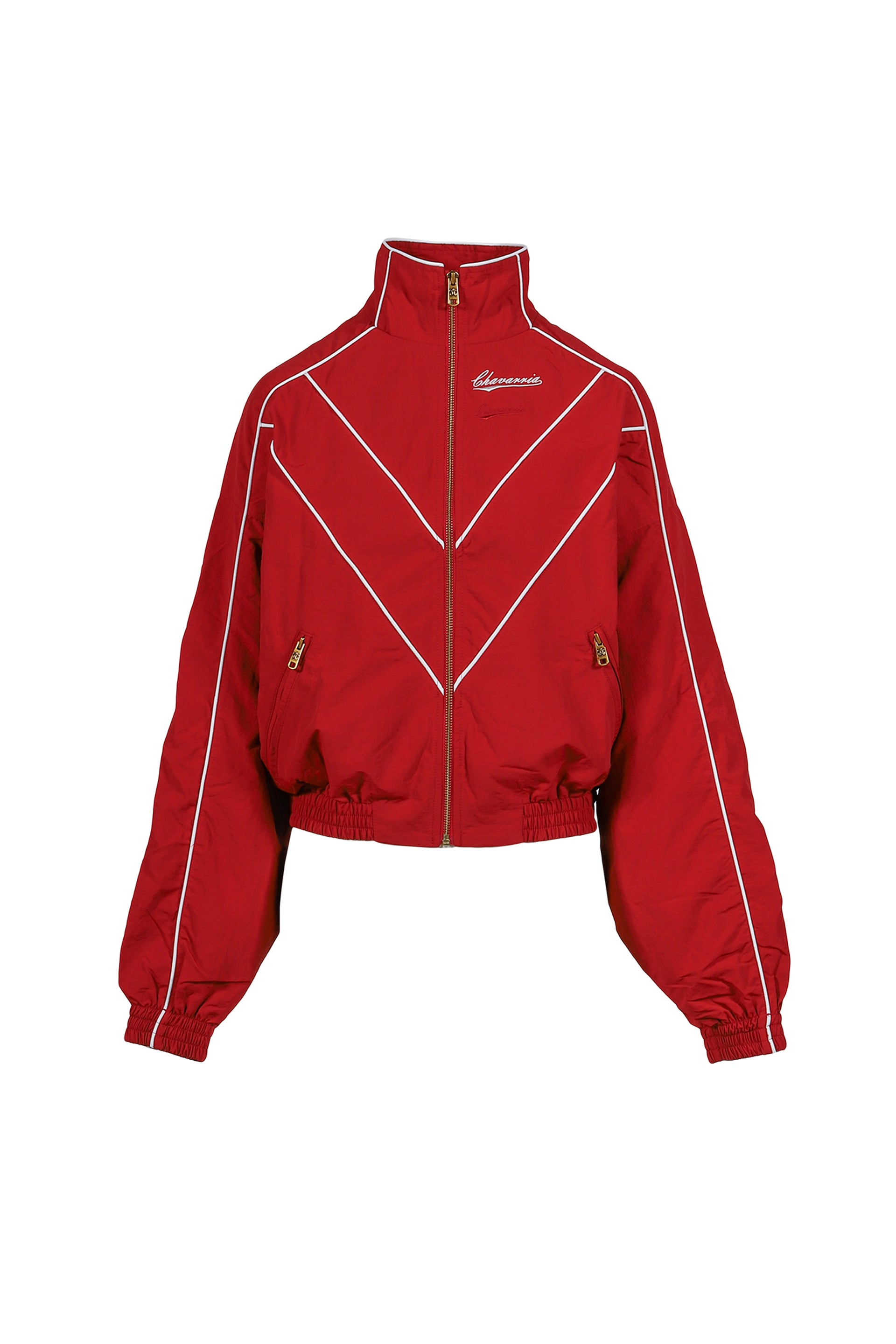 CROPPED BAD BOY JACKET / RED