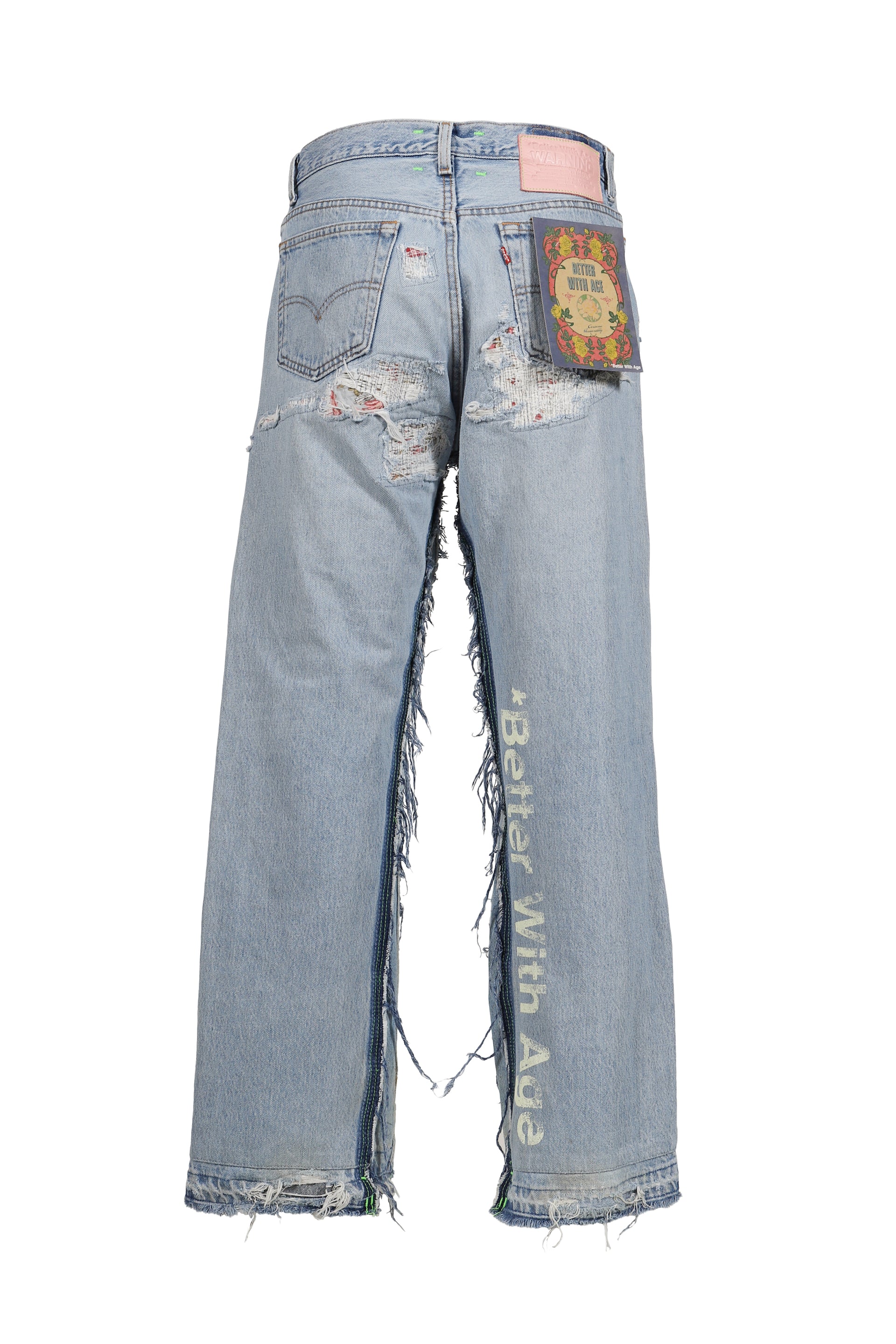 STERLING REPAIR DOUBLE-WIDE DENIM TROUSER / ASSORT