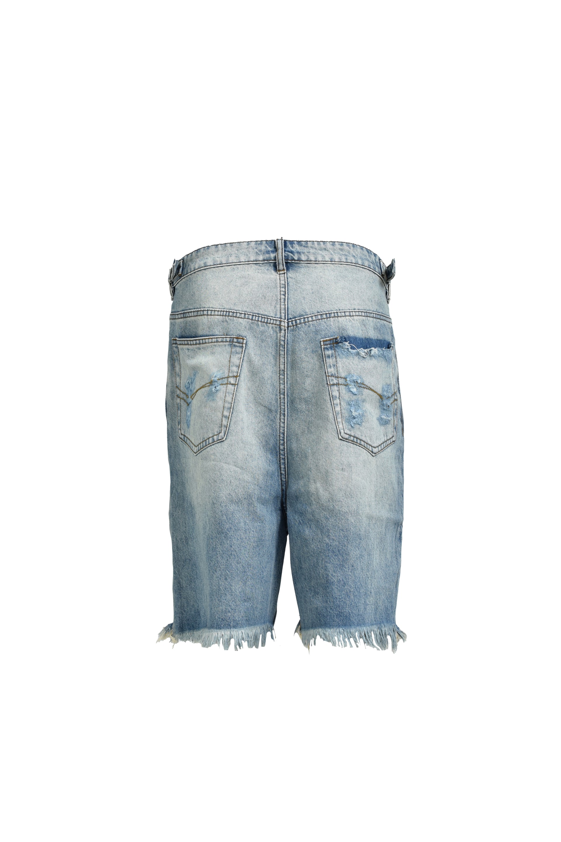 BossUp ARCH SHORT JEANS / BLU