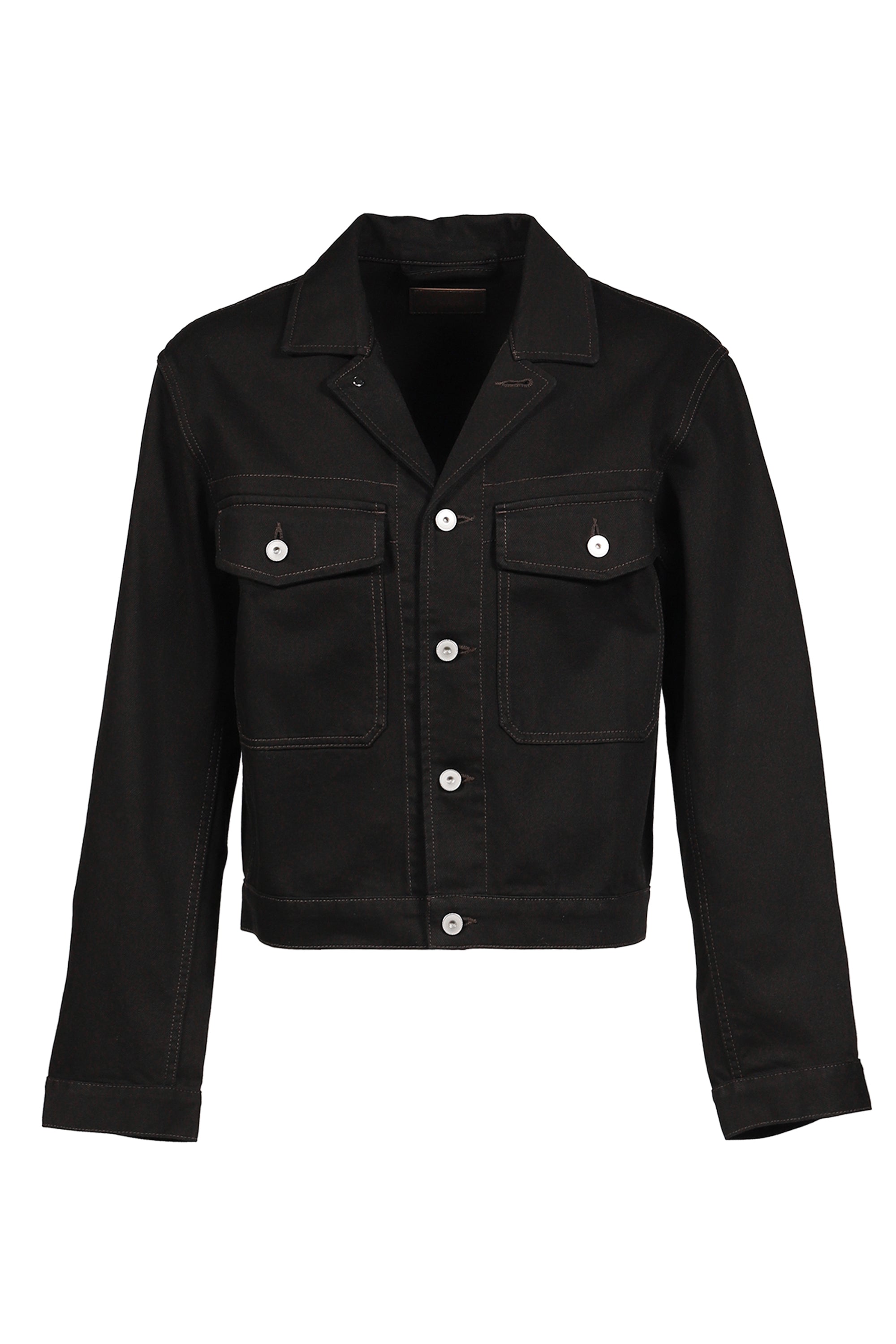 LEMAIRE ルメール SS26 TRUCKER JACKET / BLK - NUBIAN ヌビアン