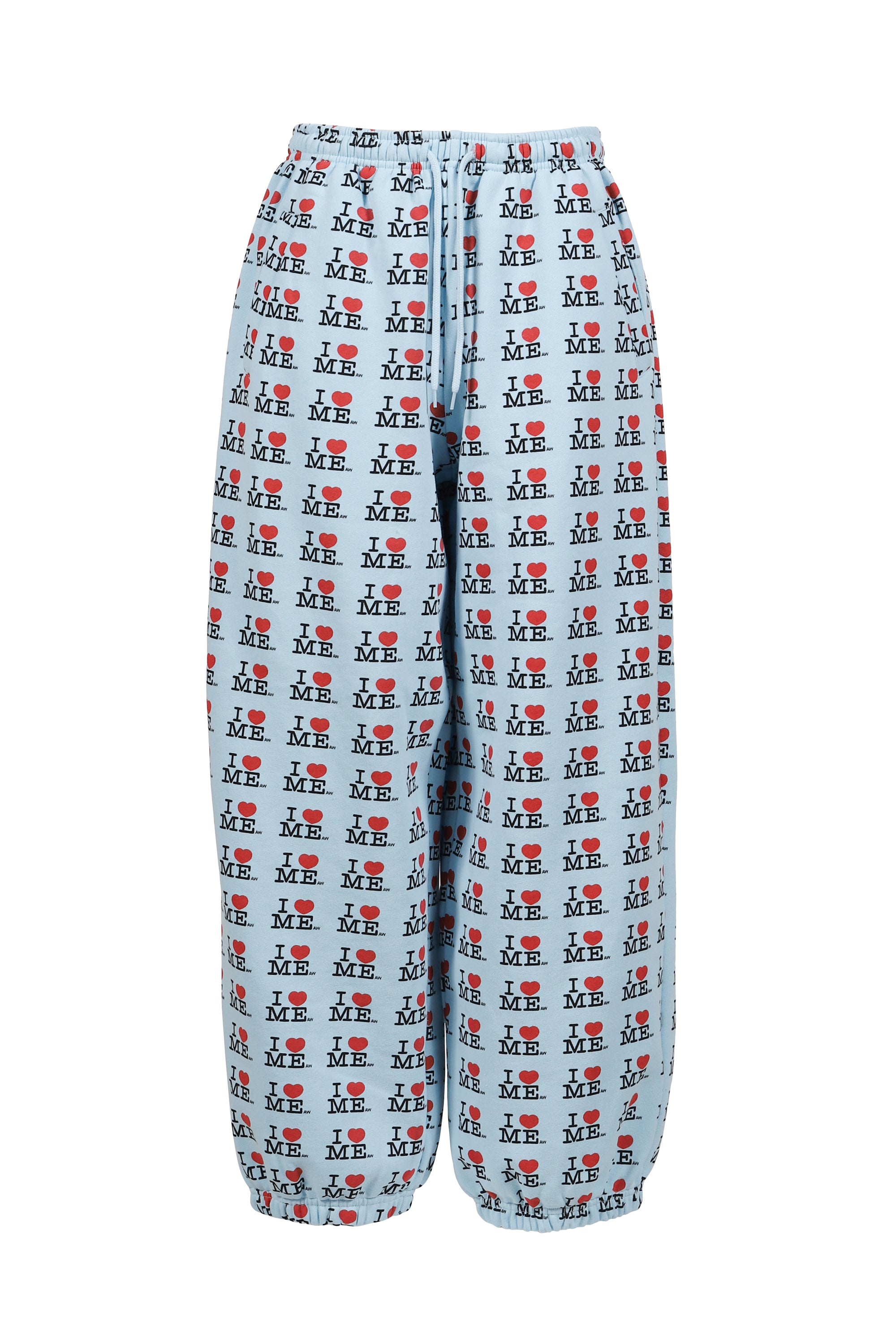 ASHLEY WILLIAMS FW25 I HEART ME BLUE JOGGERS / BLU - NUBIAN