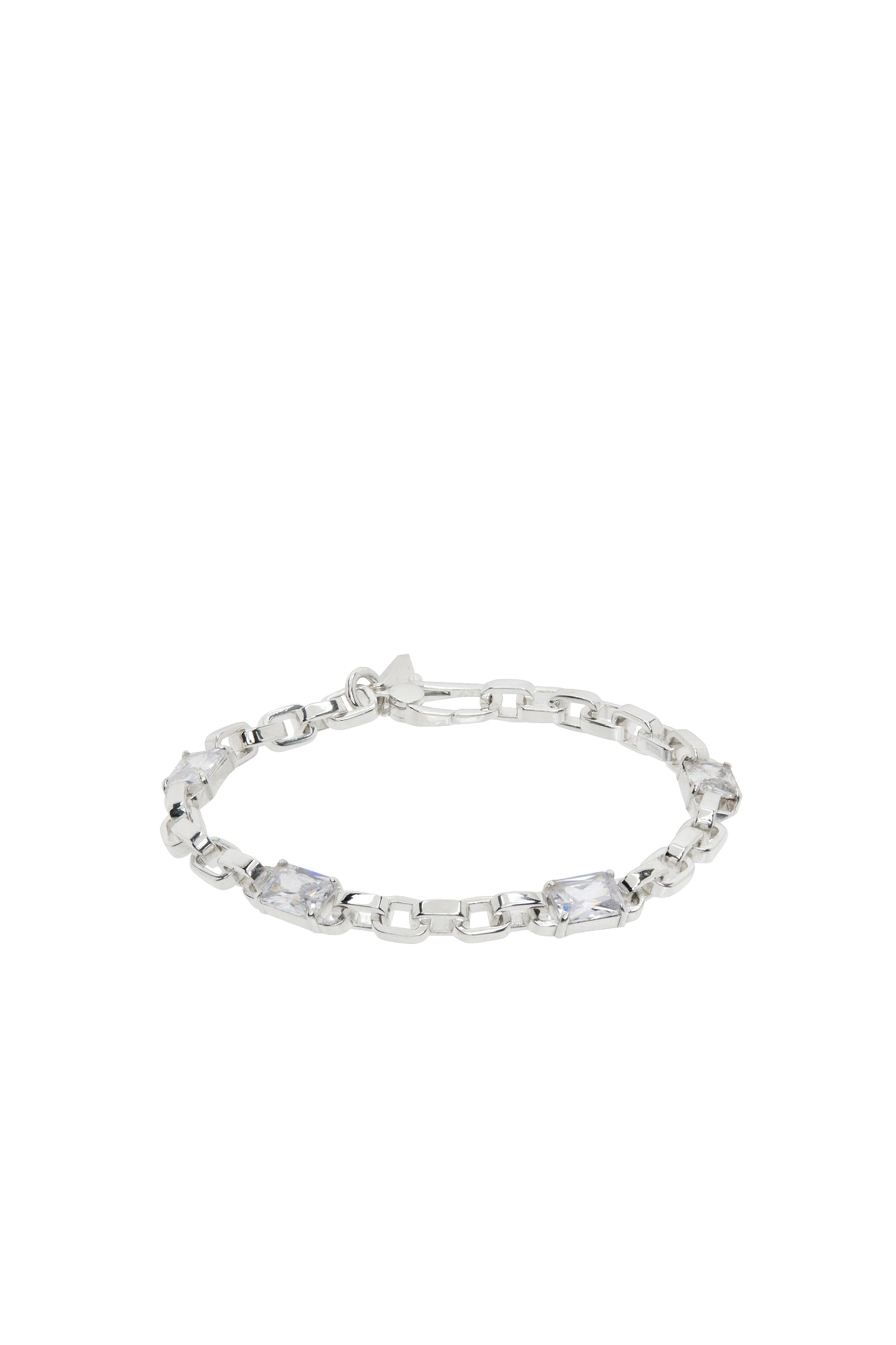 HATTON LABS LOGO SOLITAIRE BRACELET / SIL