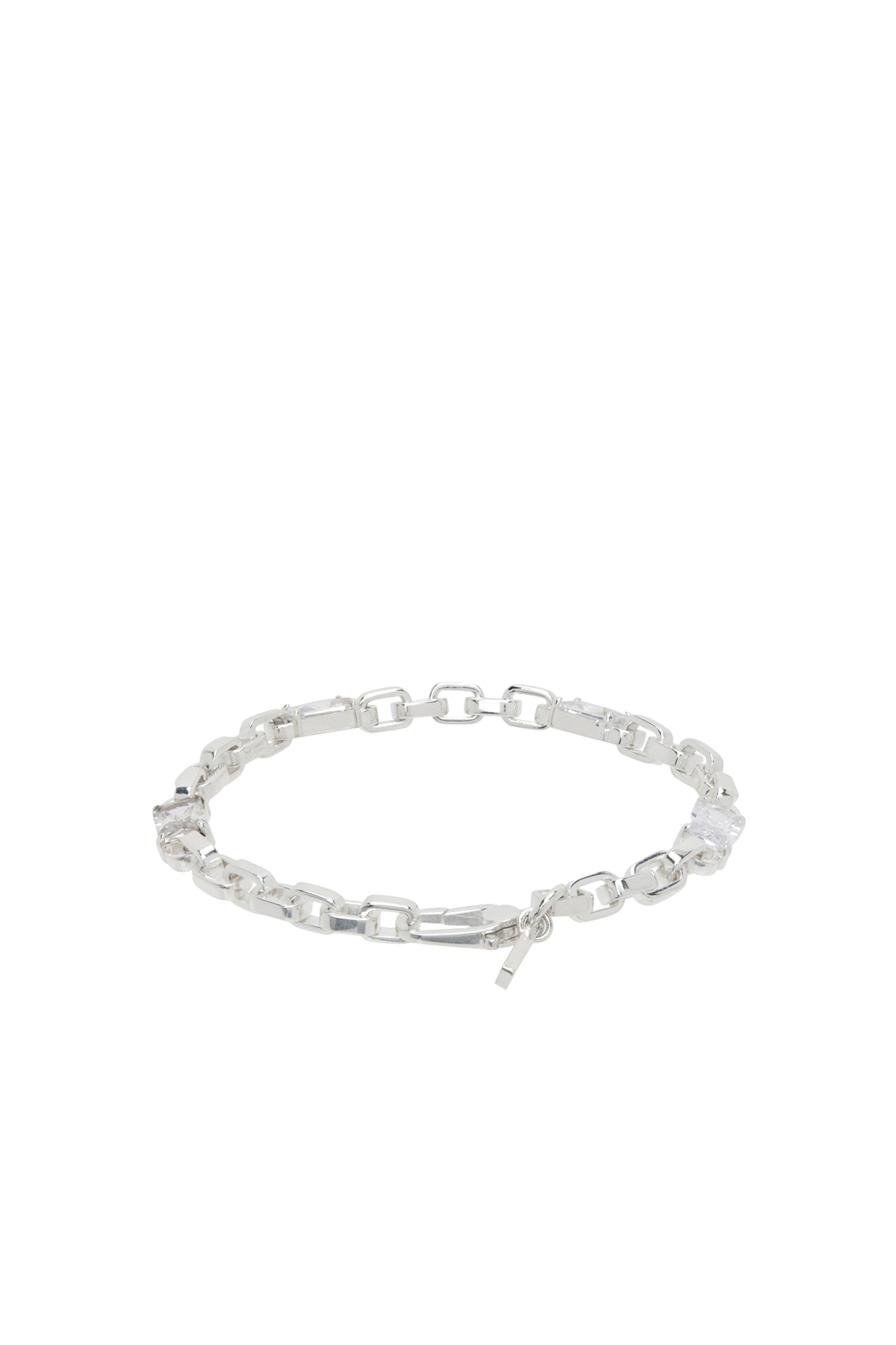 HATTON LABS LOGO SOLITAIRE BRACELET / SIL
