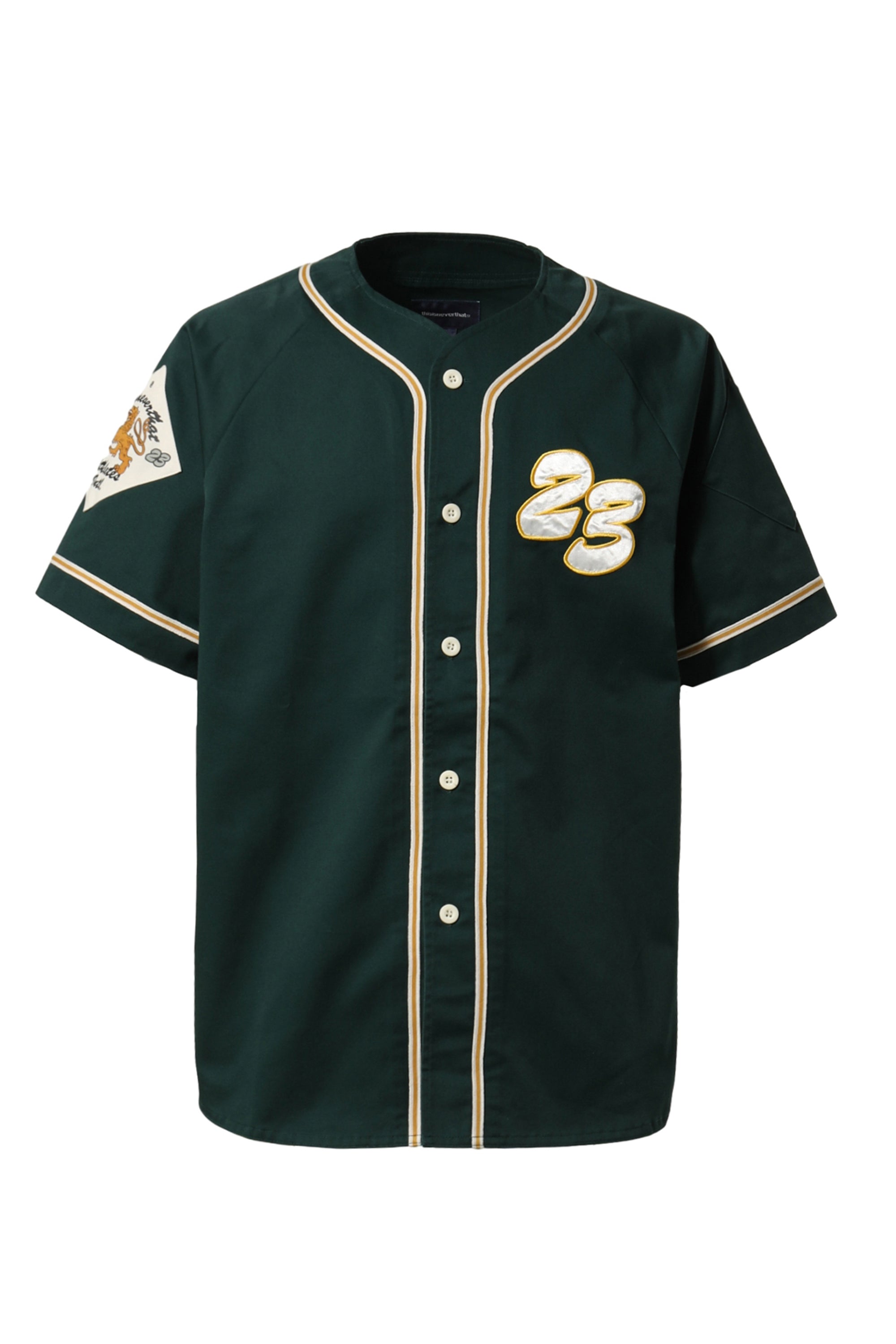 thisisneverthat Script Baseball Jersey Green / L