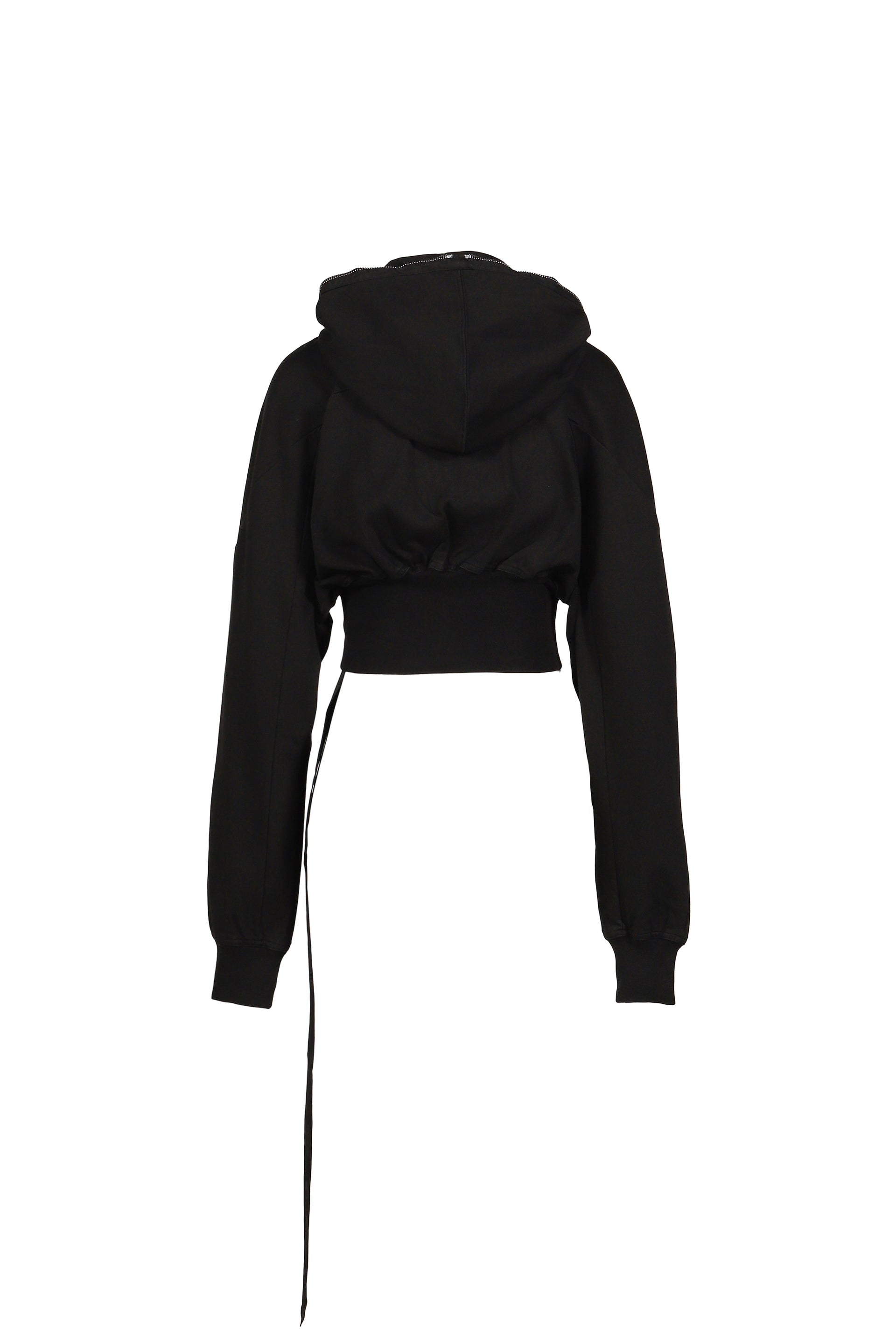 COLLAGE GIMP HOODIE / BLK