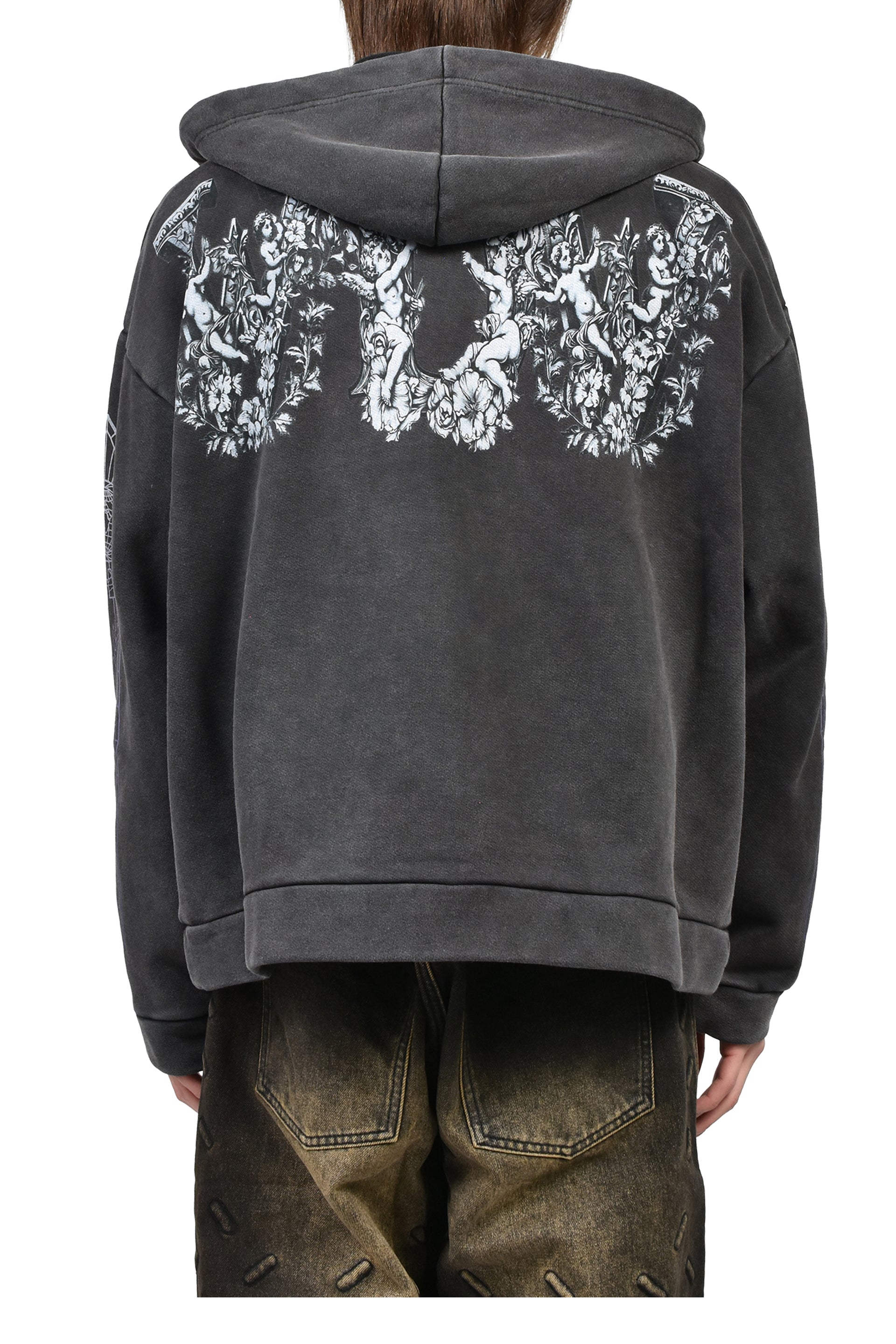 SACRED BEING ZIP UP / COAL