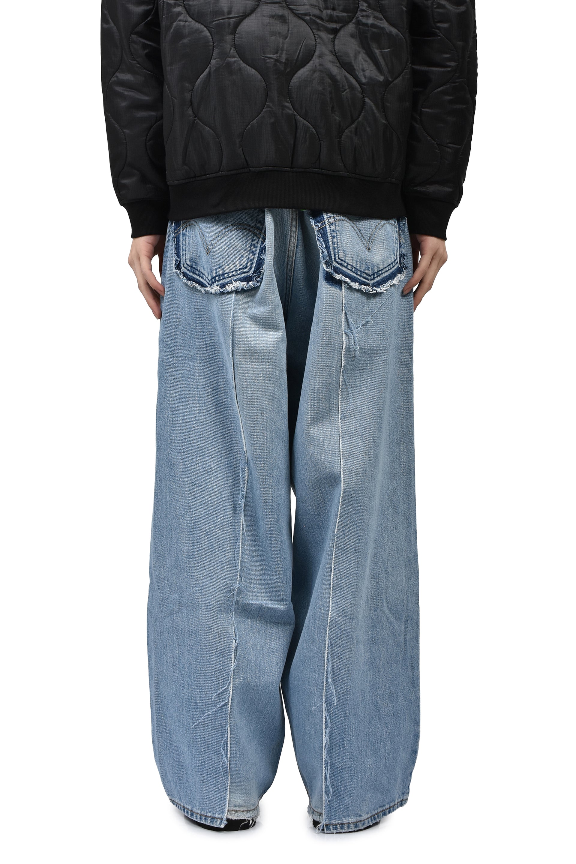 REMAKE WIDE DENIM PANTS / ASSORTED