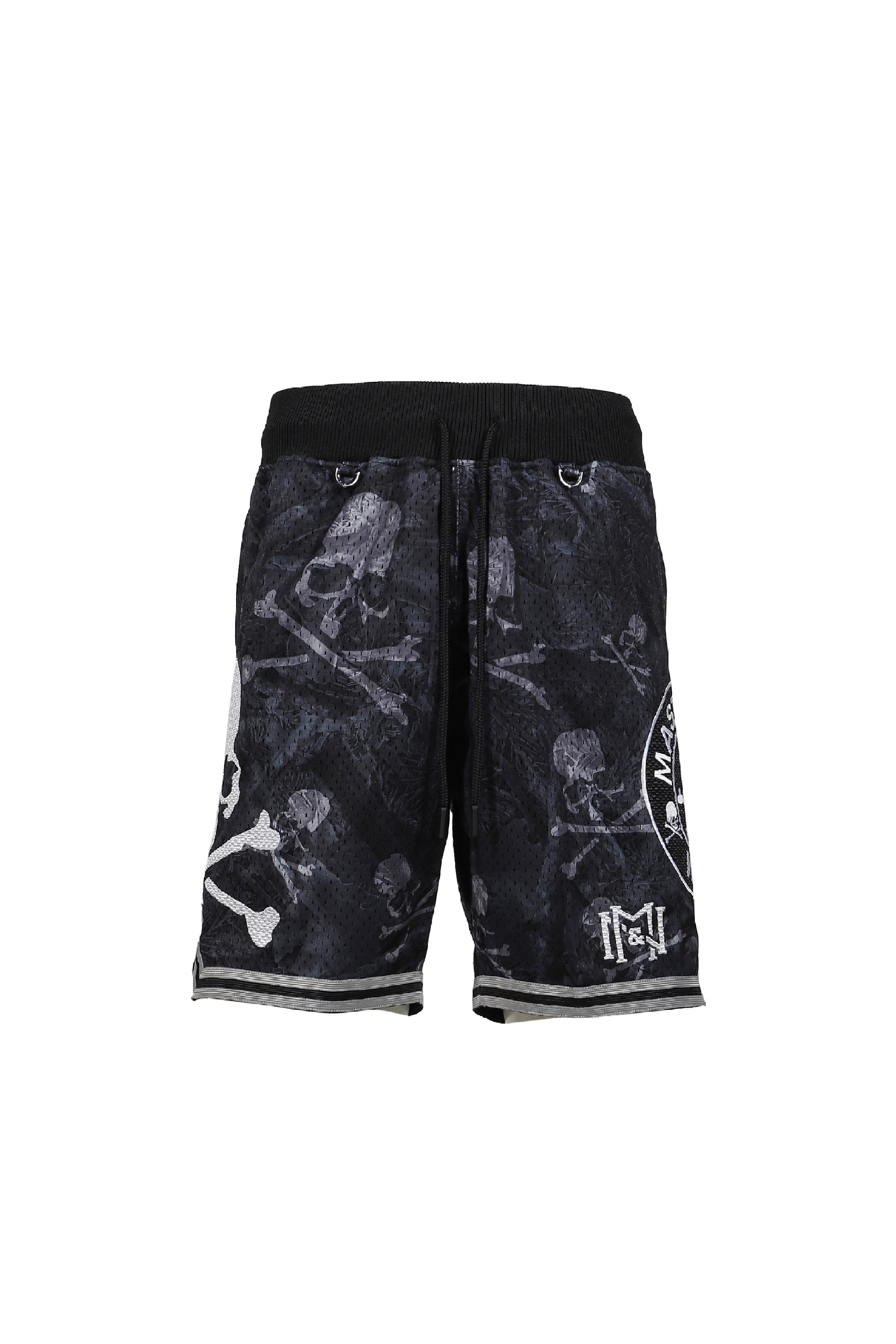 BT16958-CLBBLCK/MASTERMINDXM&N PRINT SHORTS / BLK