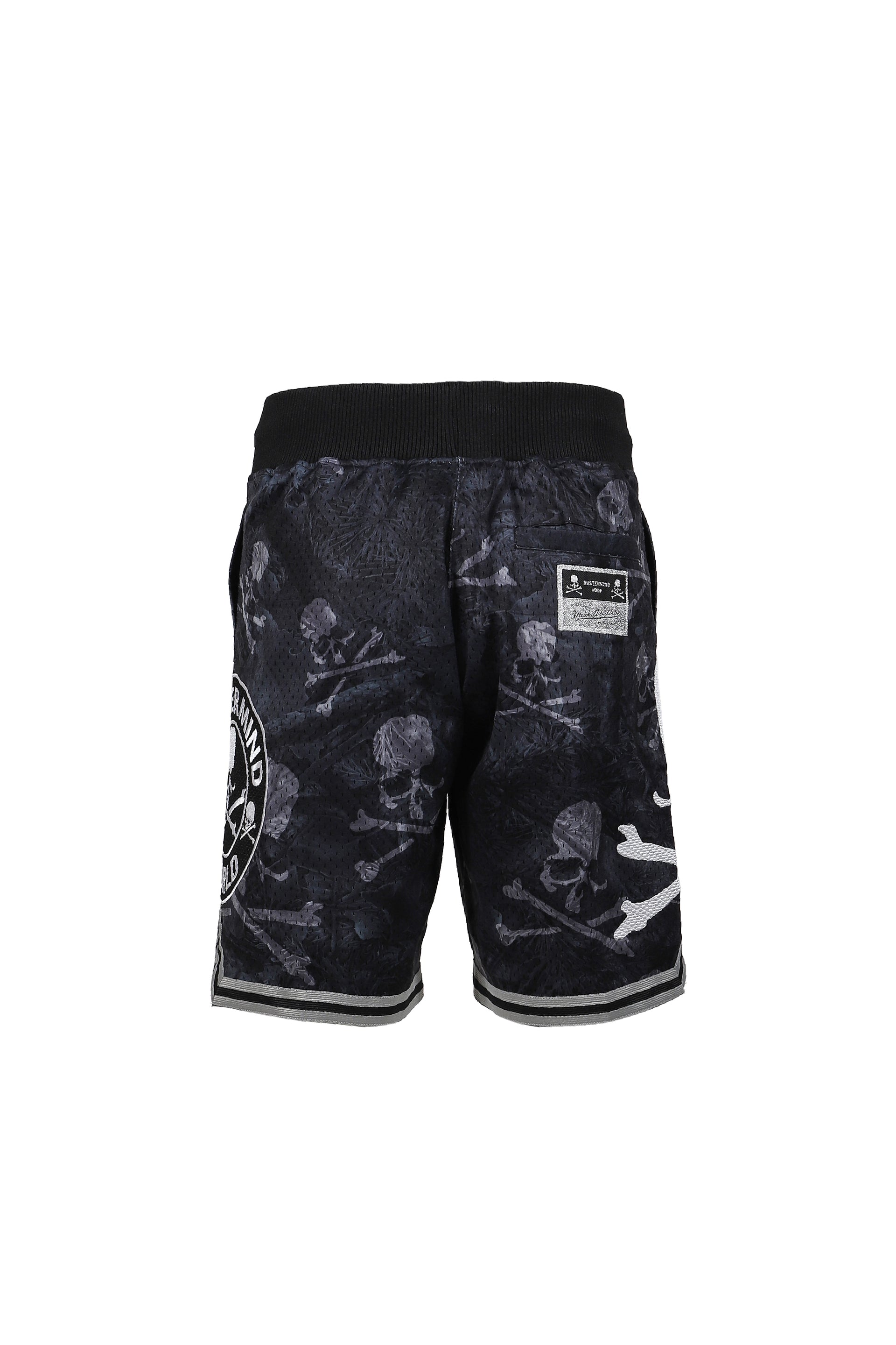 BT16958-CLBBLCK/MASTERMINDXM&N PRINT SHORTS / BLK