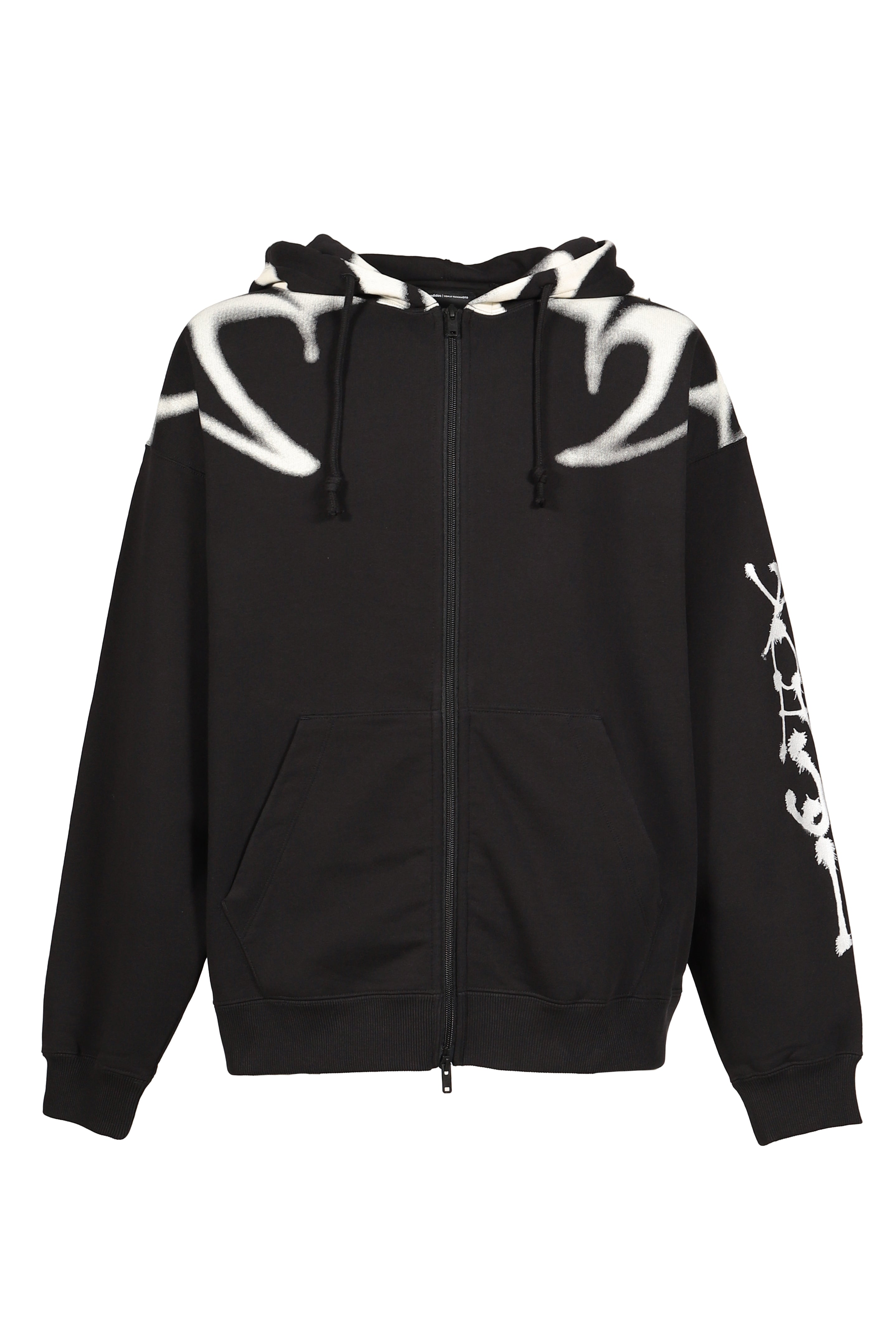 Y-3 ワイスリー FW26 GFX FT ZIP HOOD / BLK - NUBIAN ヌビアン