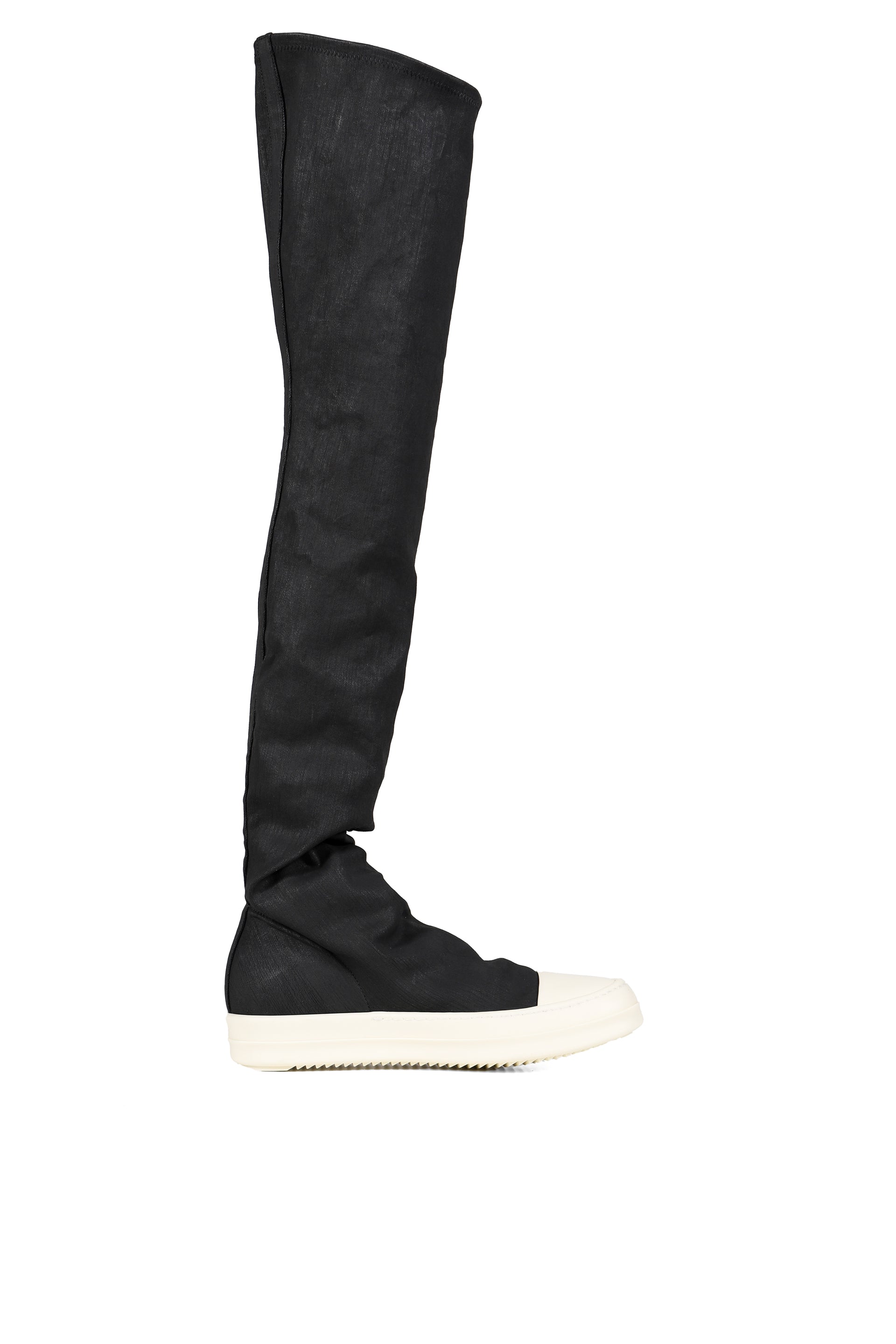 HIGH SOCK SNEAKS / BLK WAX/MILK/MILK