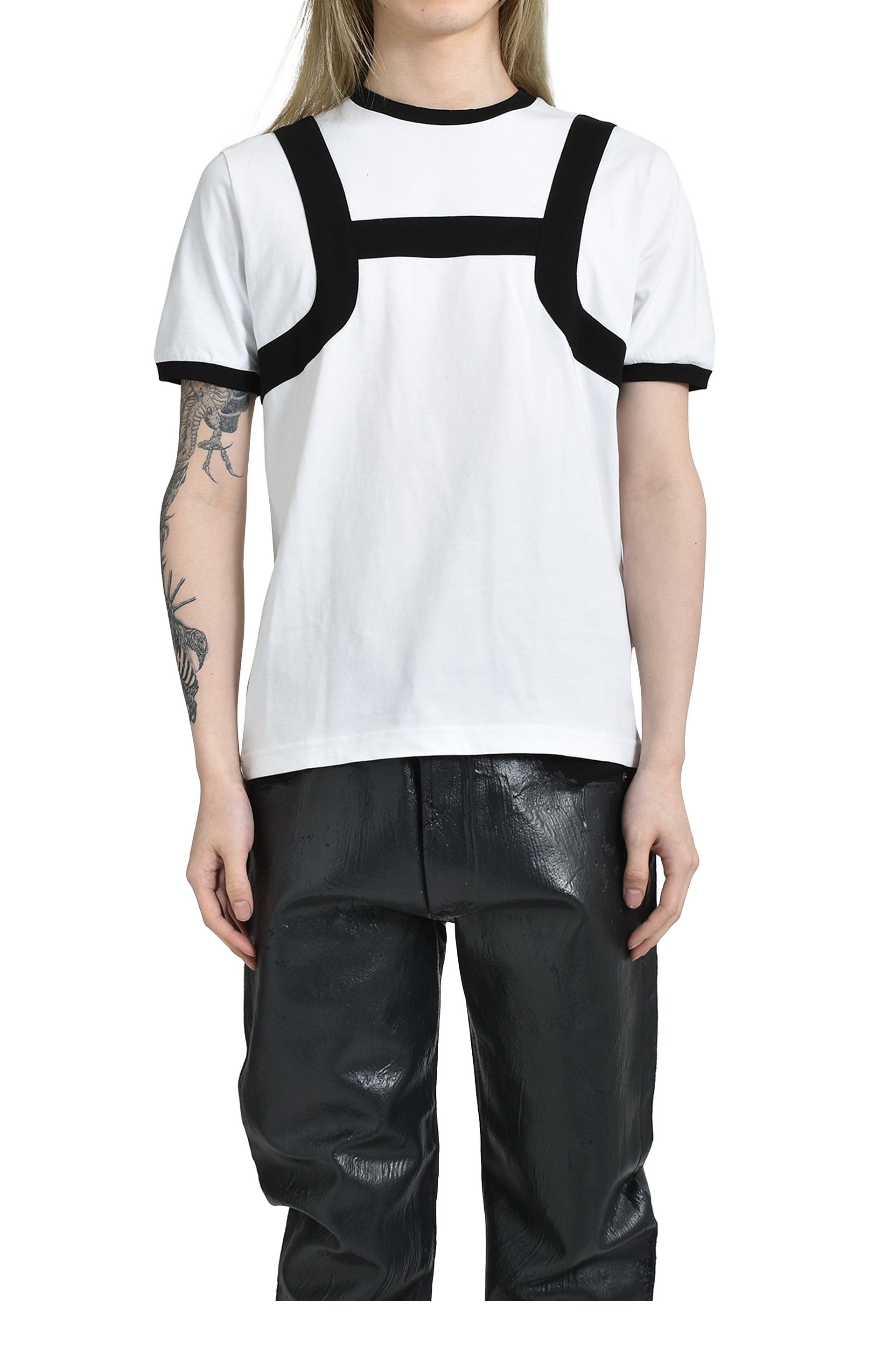 Marking Distance HARNESS TEE / WHT BLK