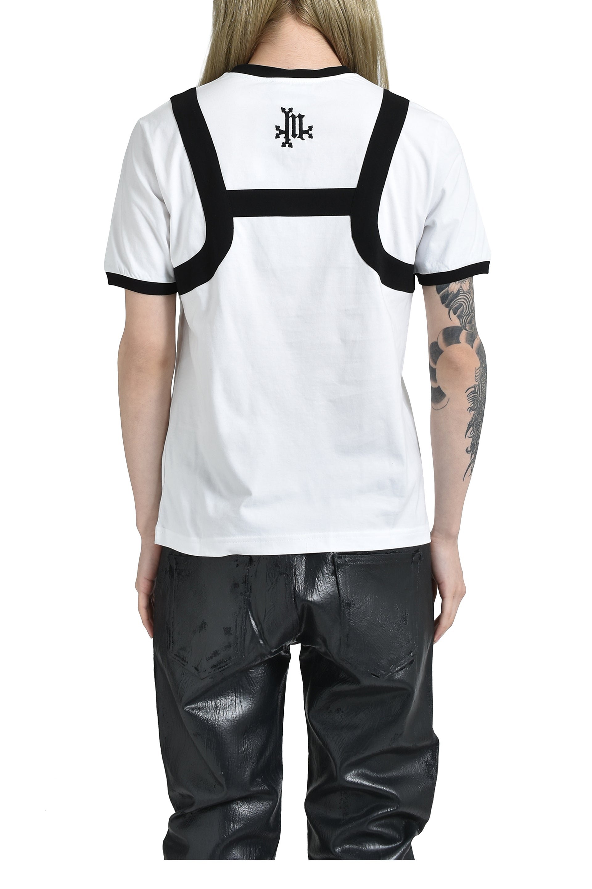 Marking Distance HARNESS TEE / WHT BLK