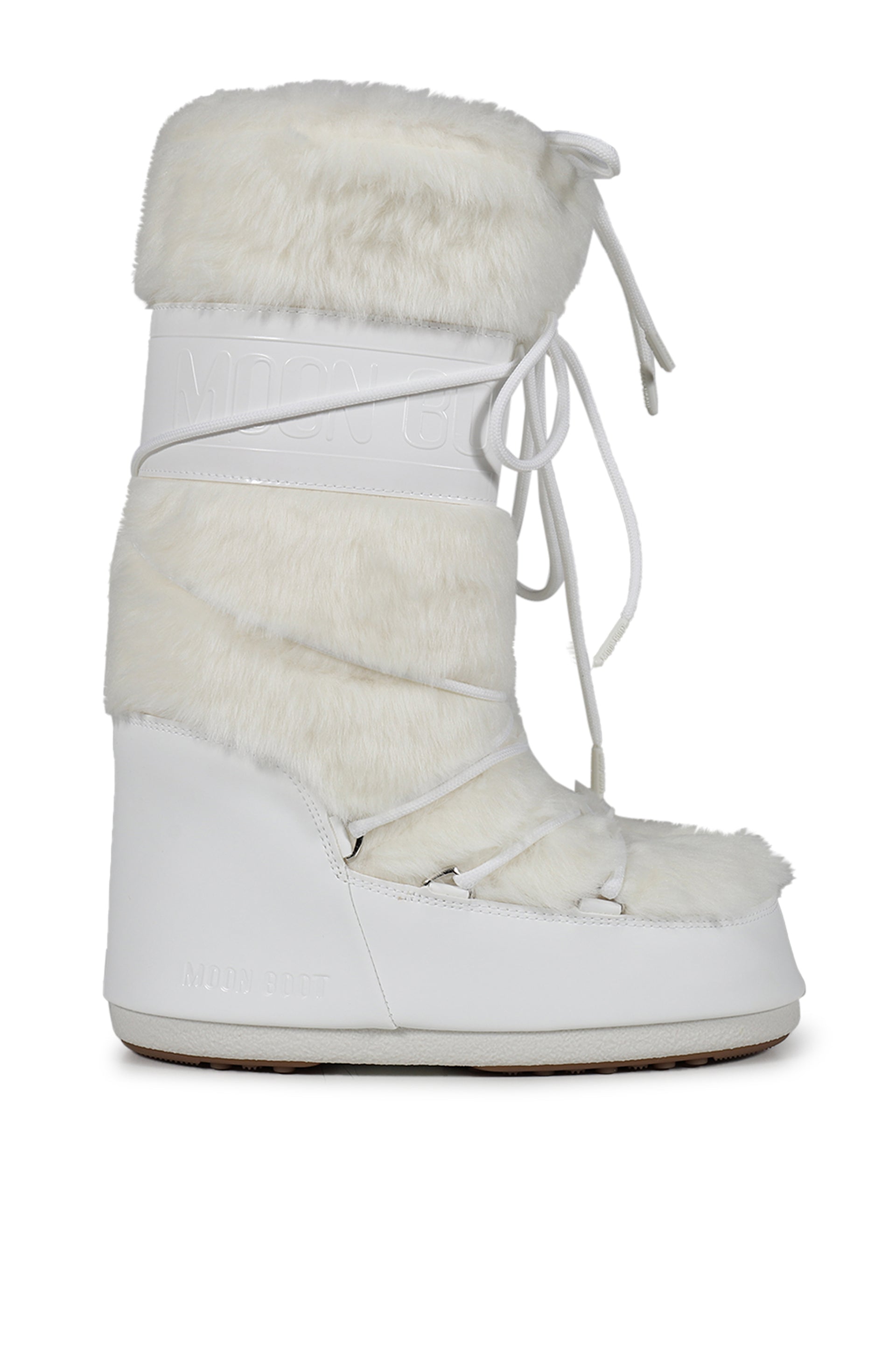 MB ICON FAUX FUR / OPTICAL WHT