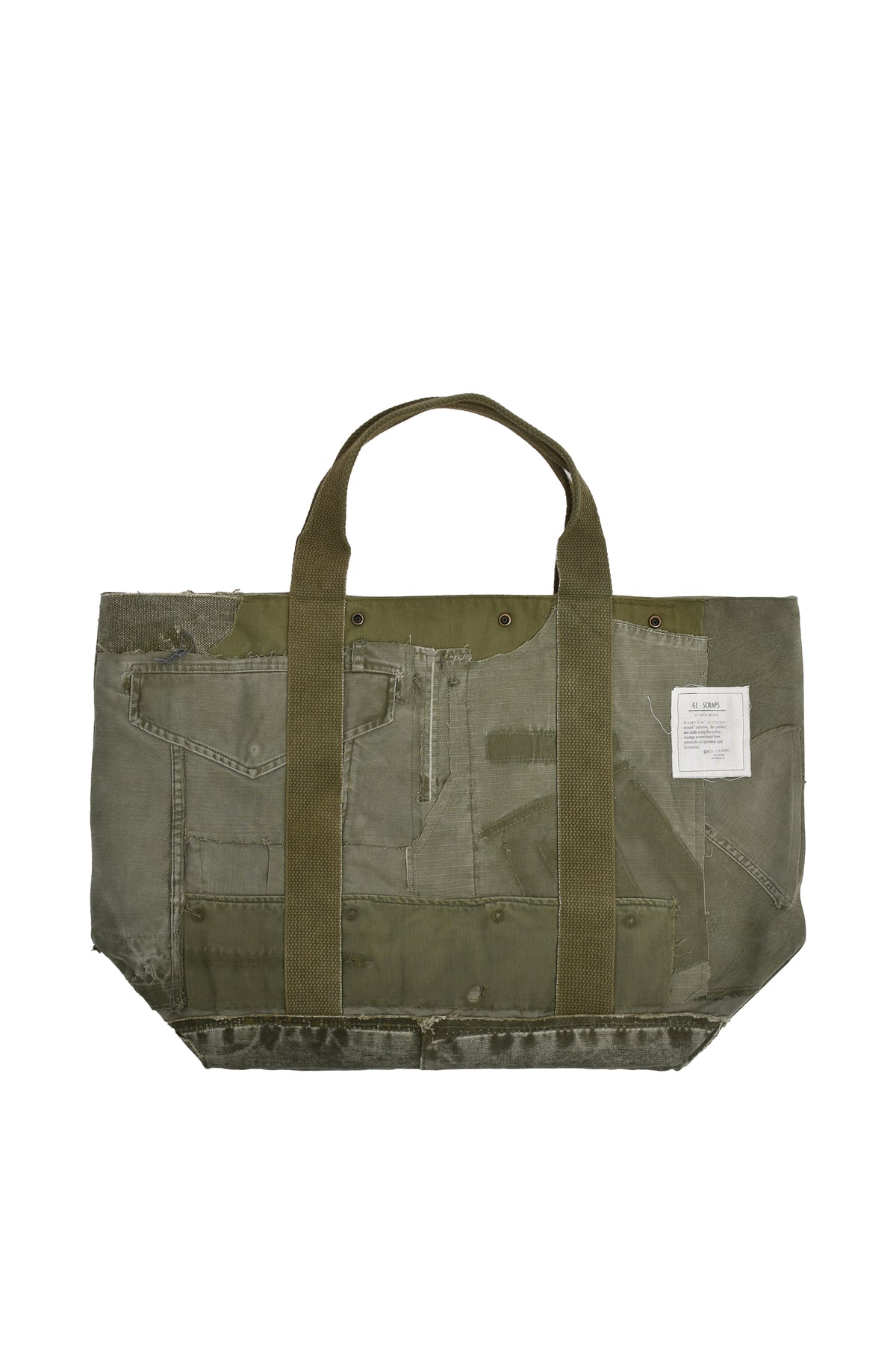 MIXED ARMY TOTE / ARMY