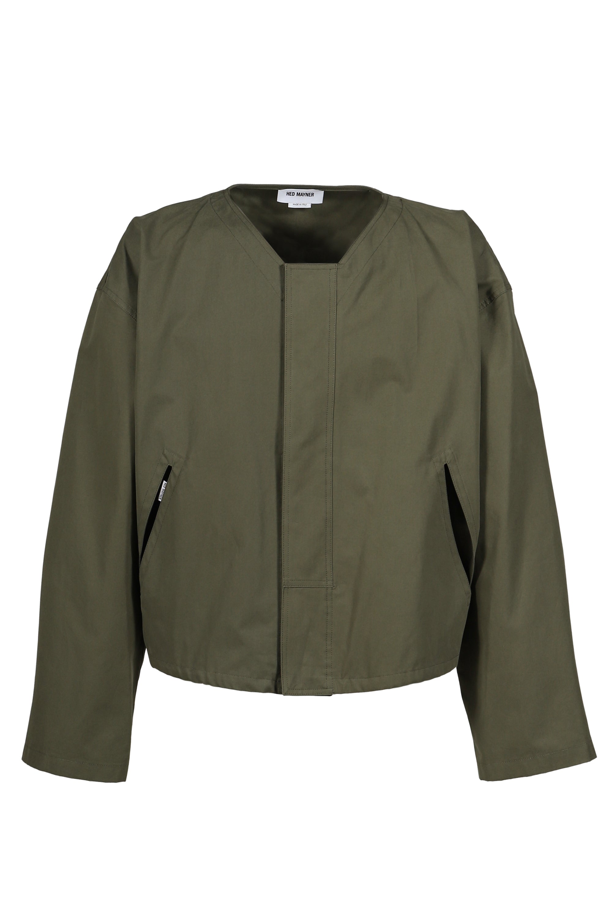 HED MAYNER ヘドメイナー SS26 COTTON TWILL JACKETS / MILITARY GRN